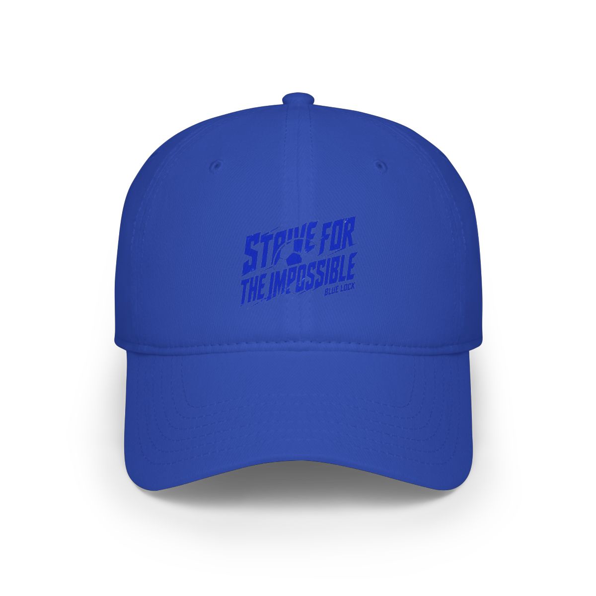 Blue Lock "STRIVE FOR THE IMPOSSIBLE" Hat - alternate angle 5, merchandise