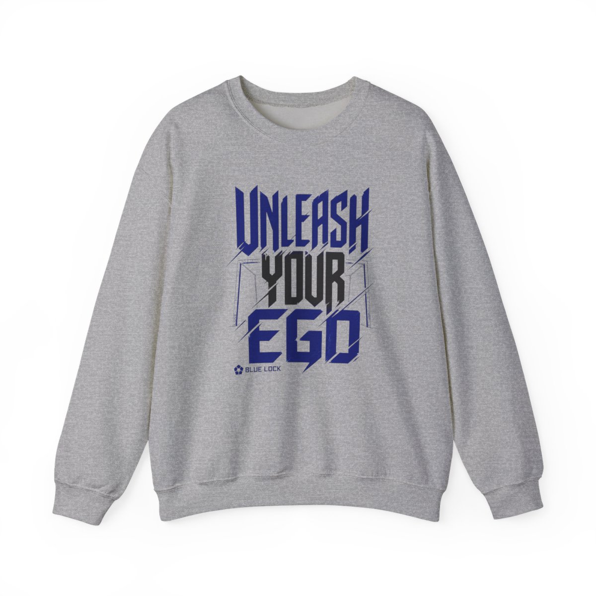 Blue Lock "UNLEASH YOUR EGO" Crewneck - alternate angle 3, merchandise