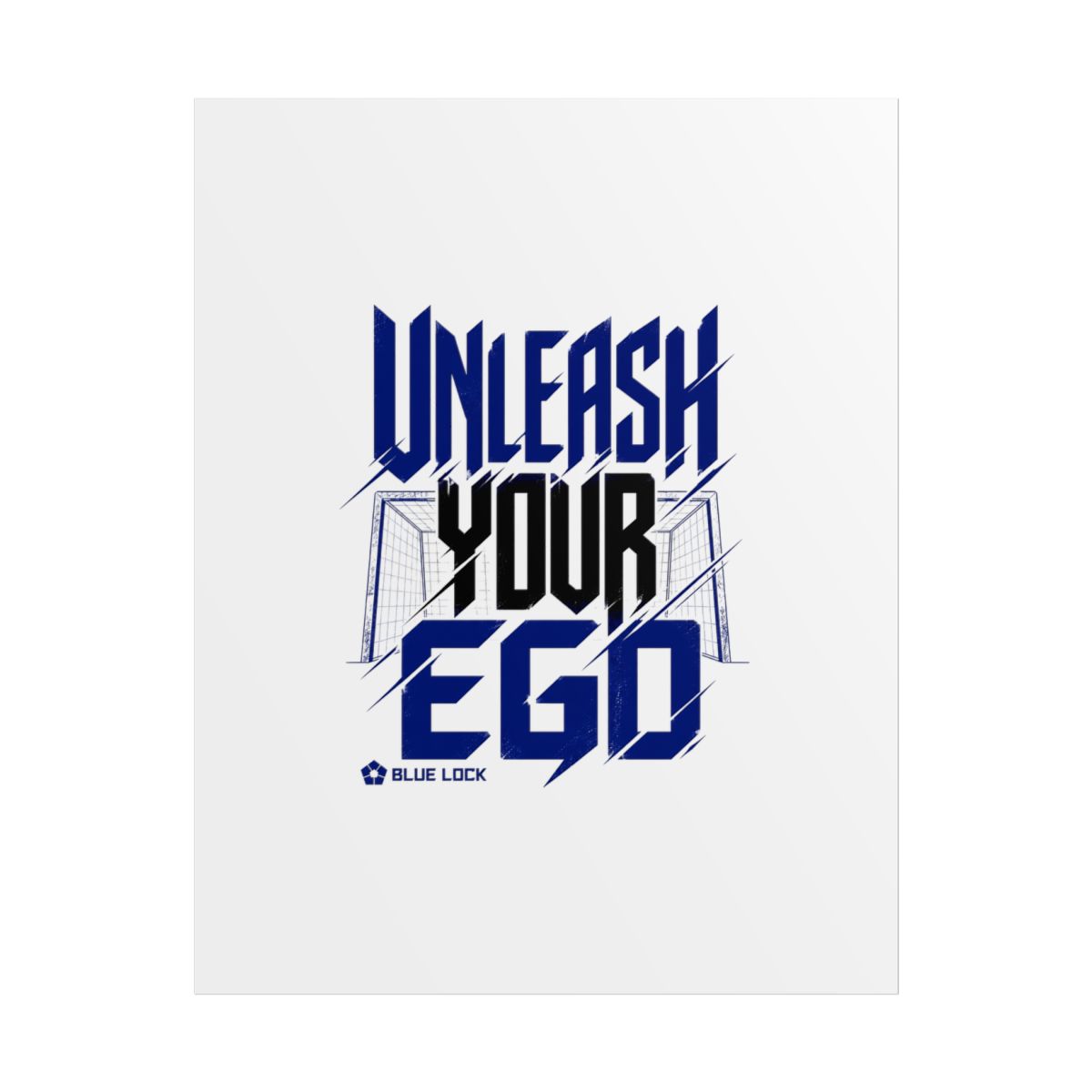 Blue Lock "UNLEASH YOUR EGO" Poster - alternate angle 1, merchandise