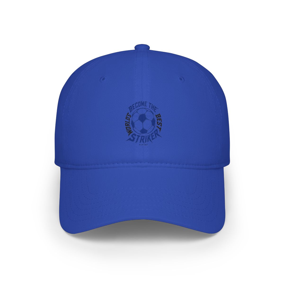 Blue Lock "BECOME THE WORLD’S BEST STRIKER" Hat - alternate angle 5, merchandise