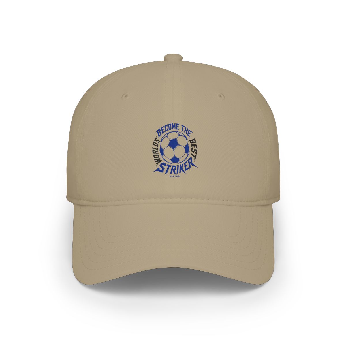 Blue Lock "BECOME THE WORLD’S BEST STRIKER" Hat - alternate angle 3, merchandise