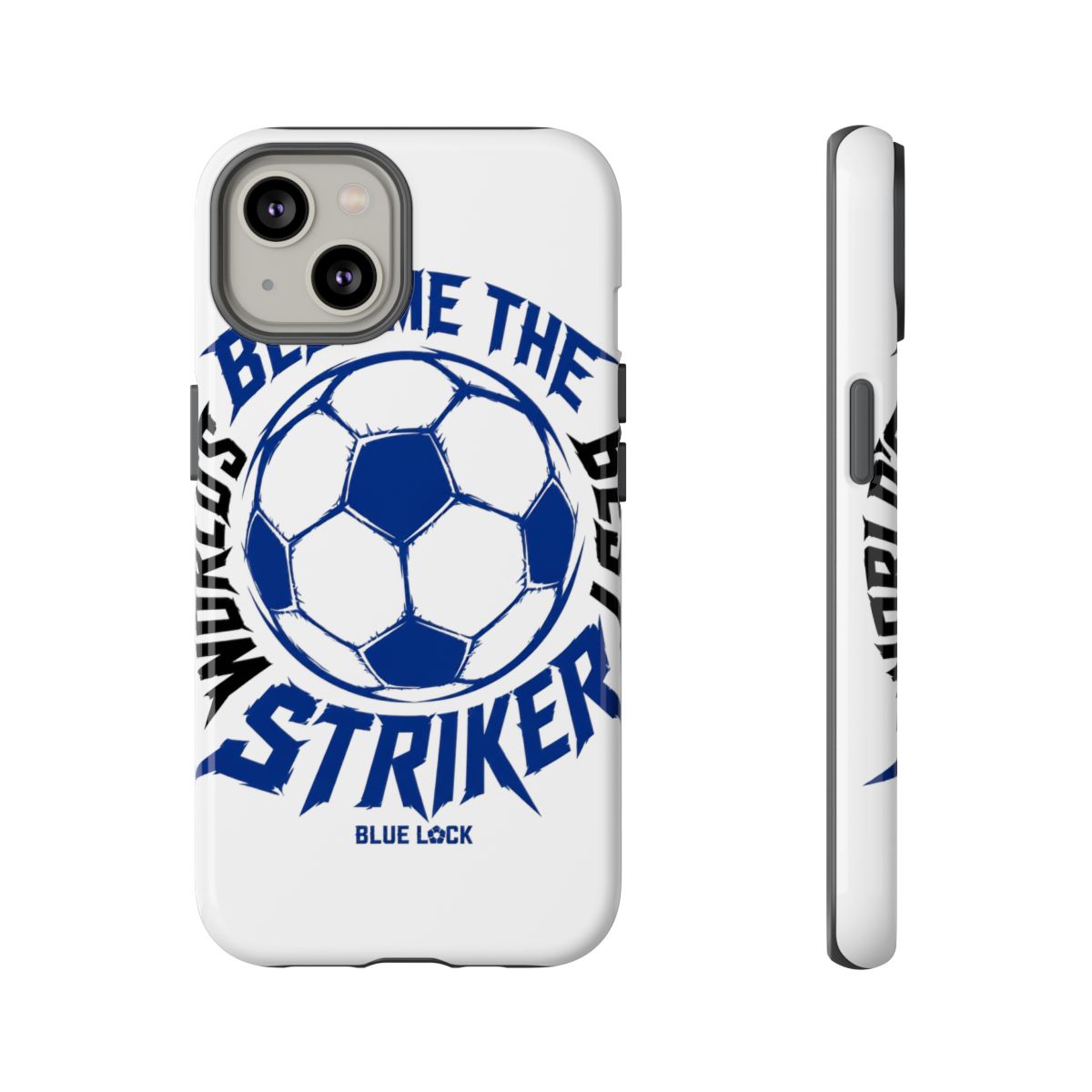 Blue Lock "BECOME THE WORLD’S BEST STRIKER" Phone Case - alternate angle 3, merchandise