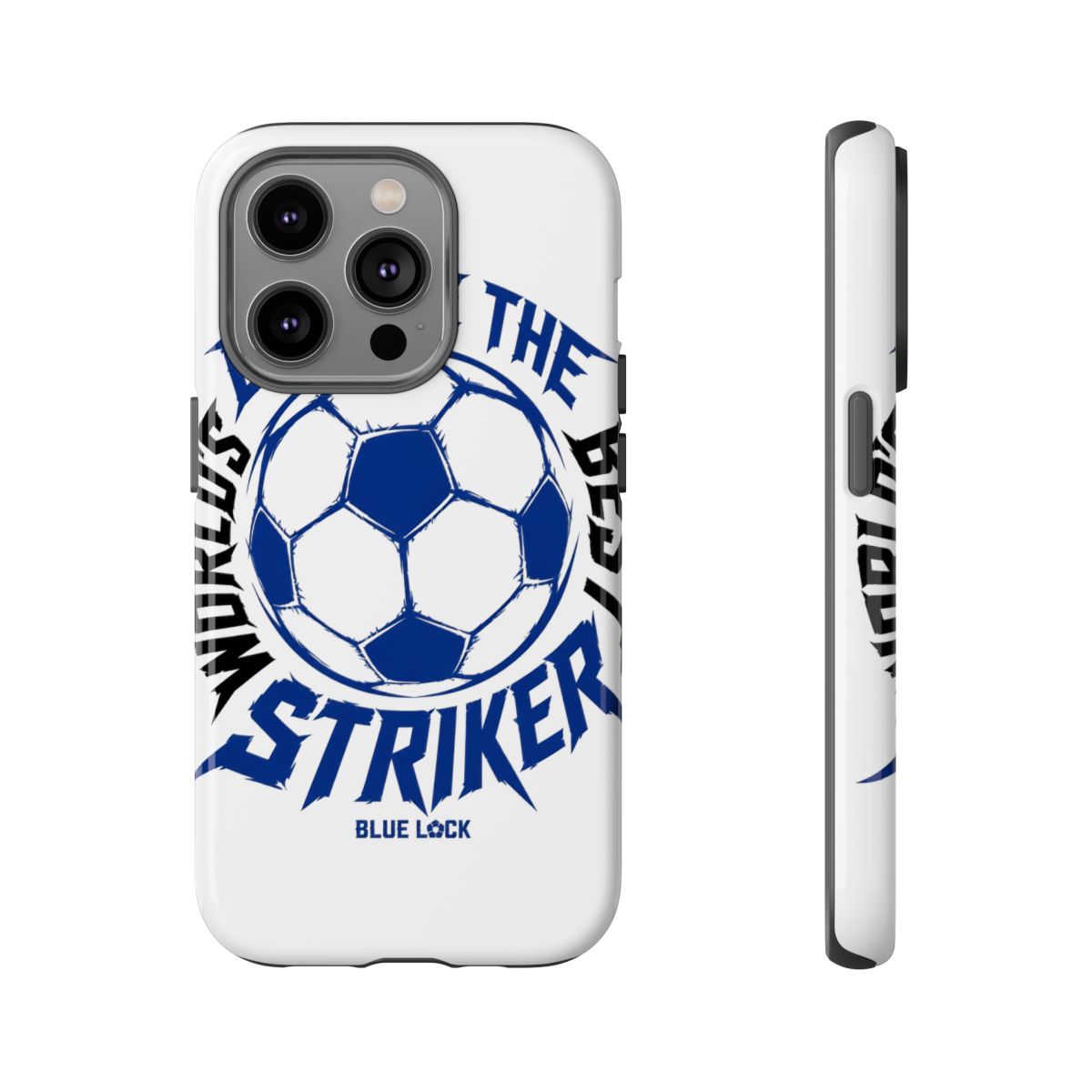 Blue Lock "BECOME THE WORLD’S BEST STRIKER" Phone Case - alternate angle 4, merchandise