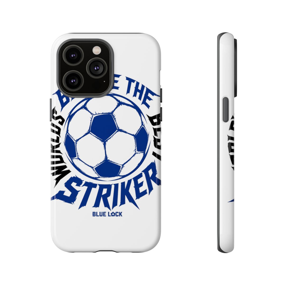 Blue Lock "BECOME THE WORLD’S BEST STRIKER" Phone Case - alternate angle 5, merchandise