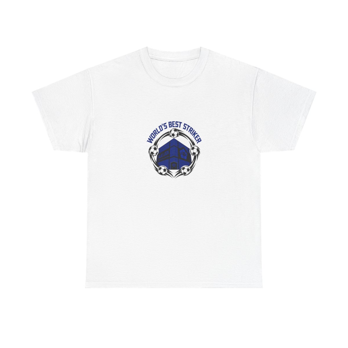 Blue Lock "World’s Best Striker" Unisex Tee - alternate angle 3, merchandise