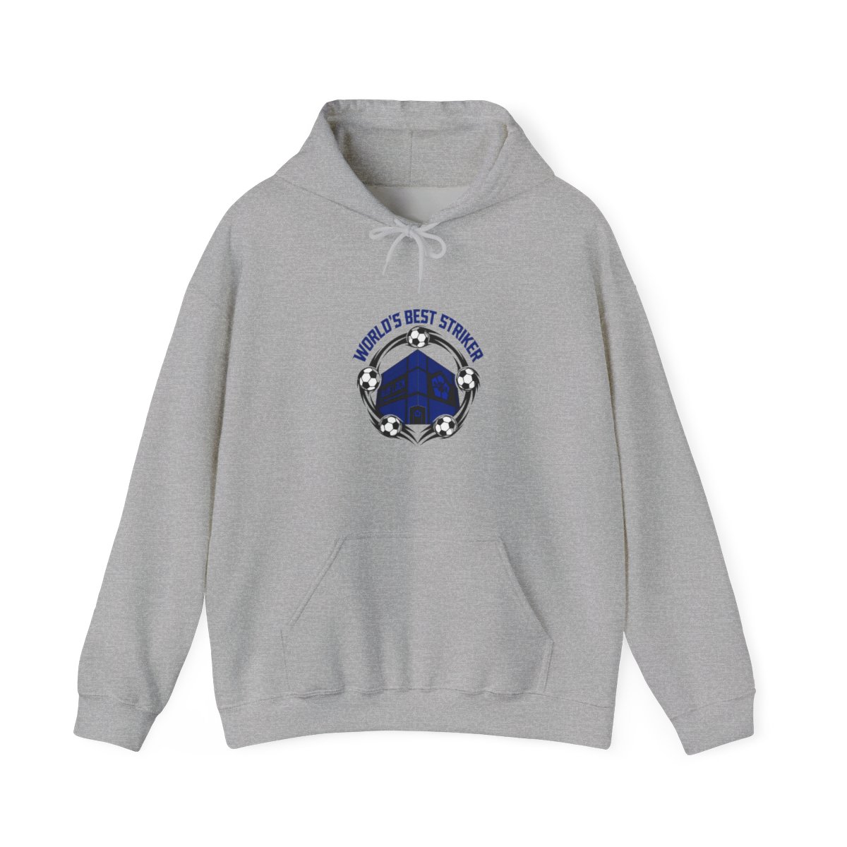 Blue Lock "World’s Best Striker" Hoodie - alternate angle 2, merchandise