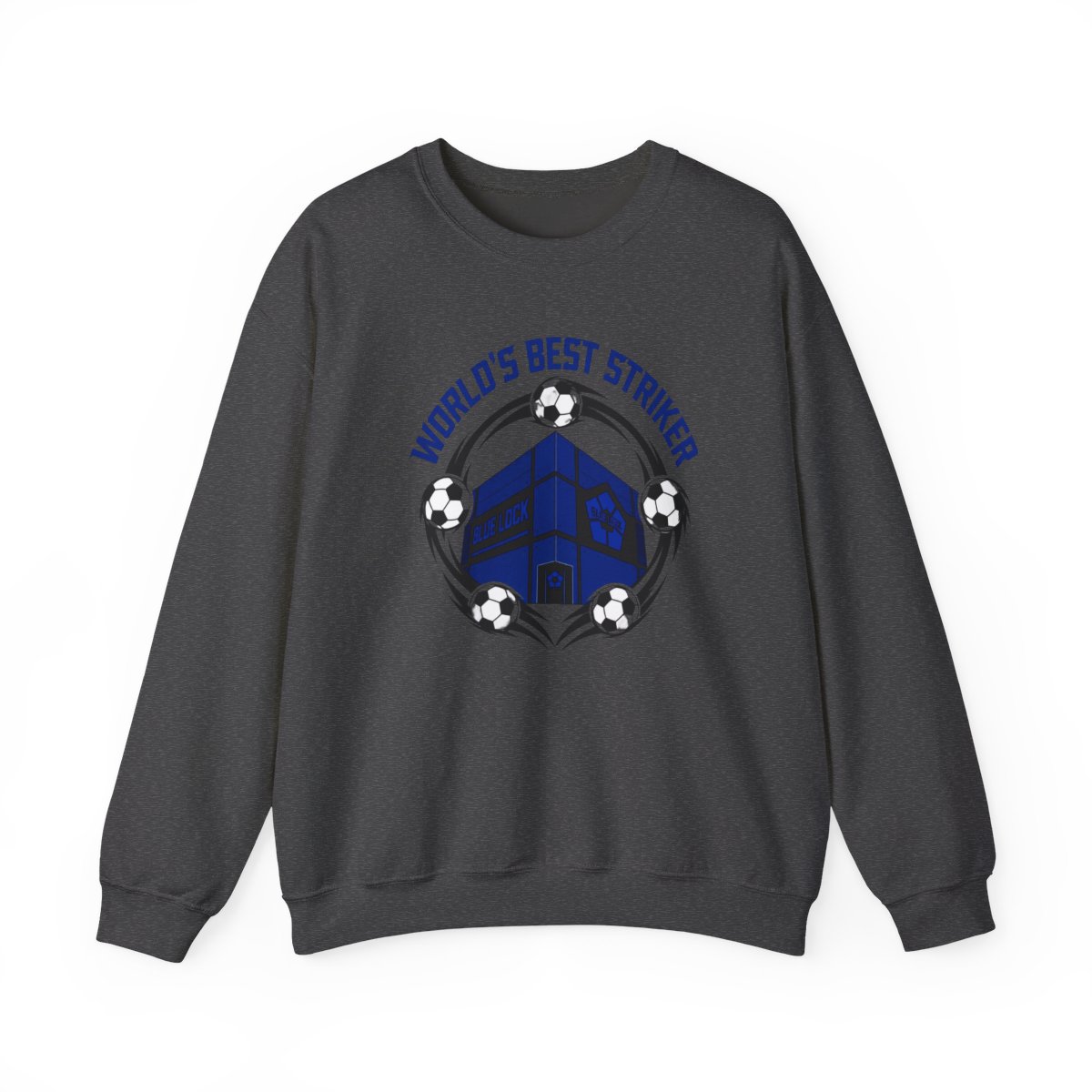 Blue Lock "World’s Best Striker" Crewneck - alternate angle 3, merchandise