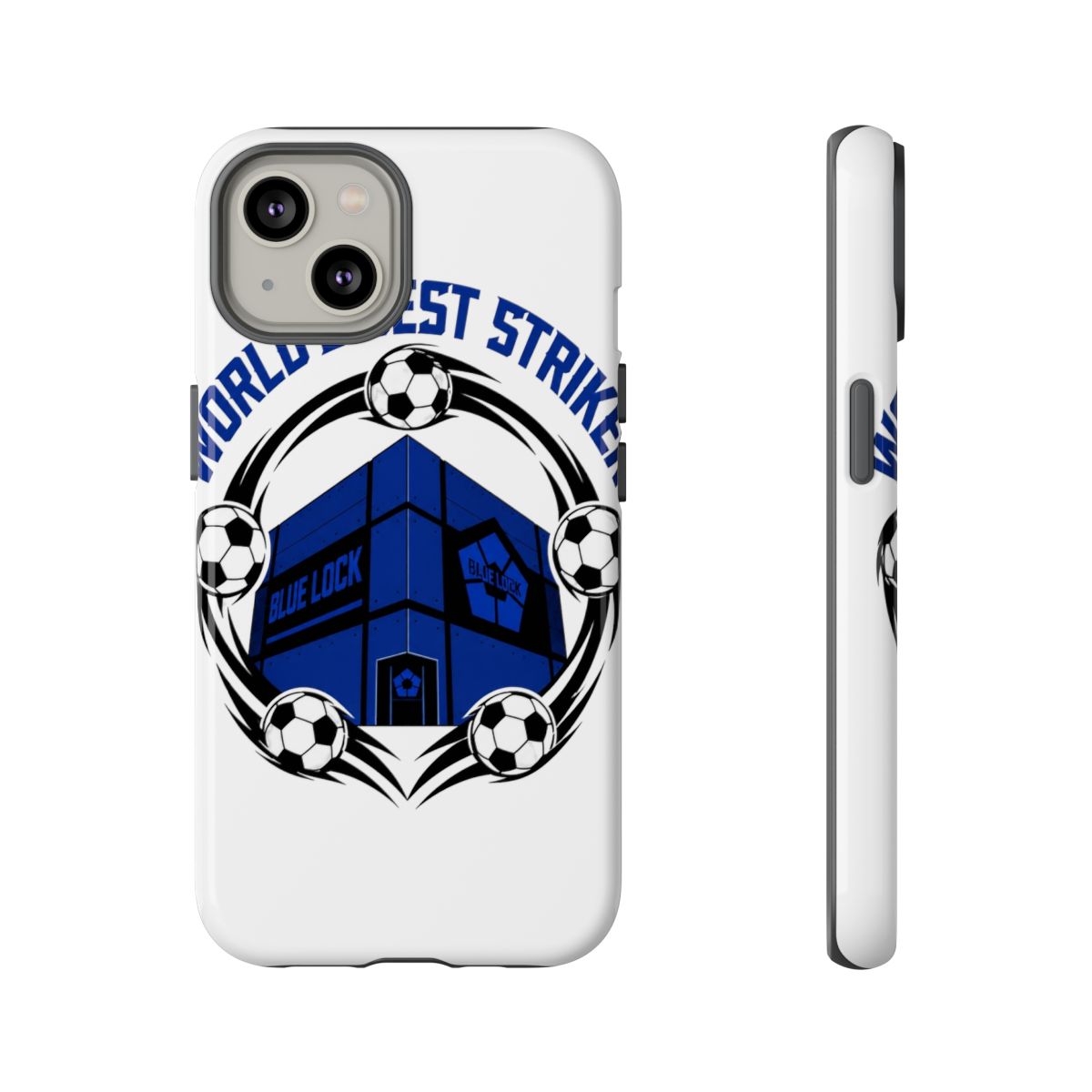Blue Lock "World’s Best Striker" Phone Case - alternate angle 4, merchandise