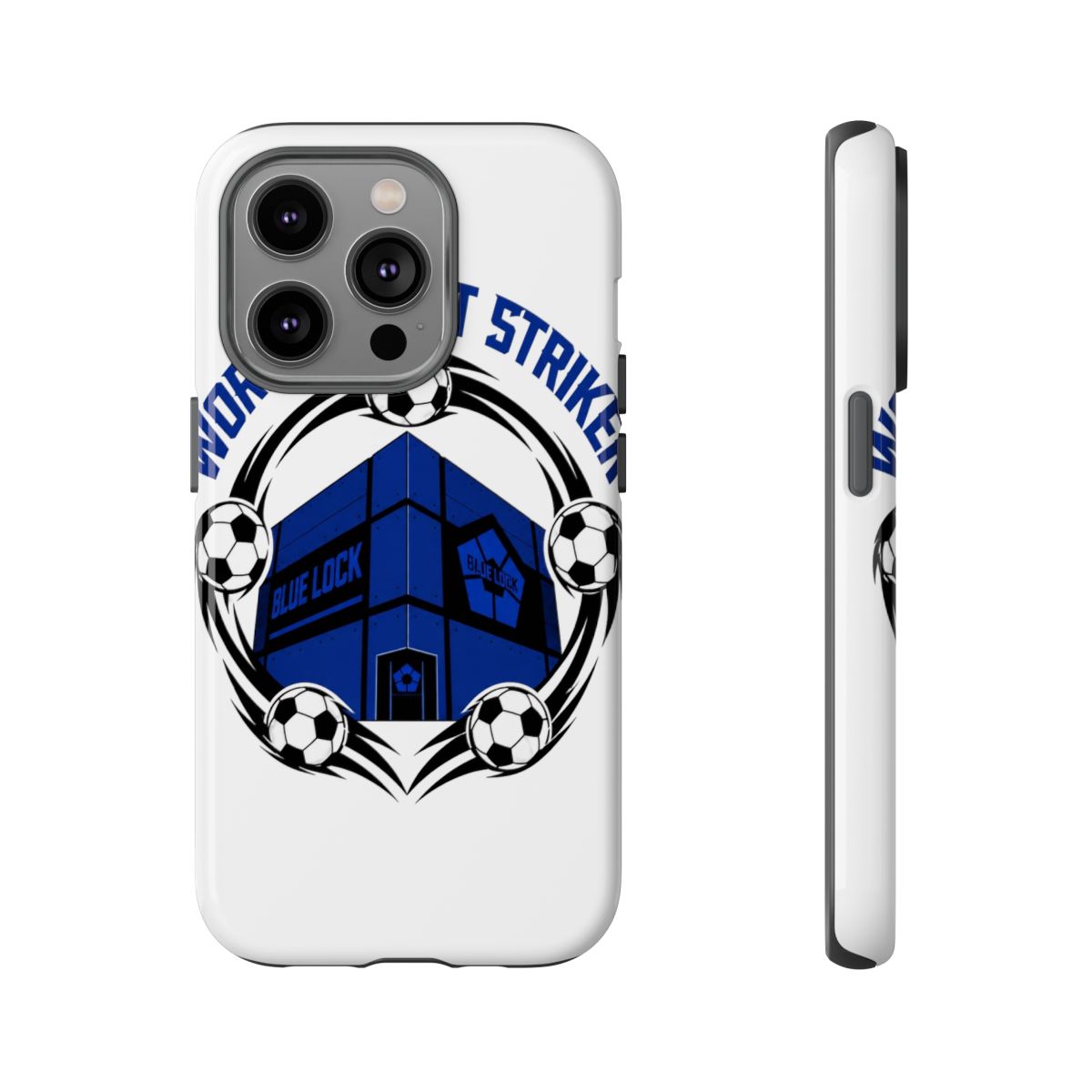 Blue Lock "World’s Best Striker" Phone Case - alternate angle 5, merchandise