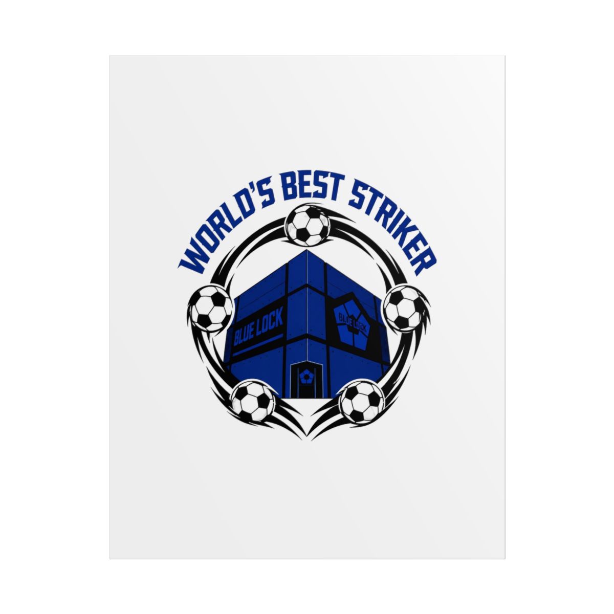 Blue Lock "World’s Best Striker" Poster - alternate angle 1, merchandise