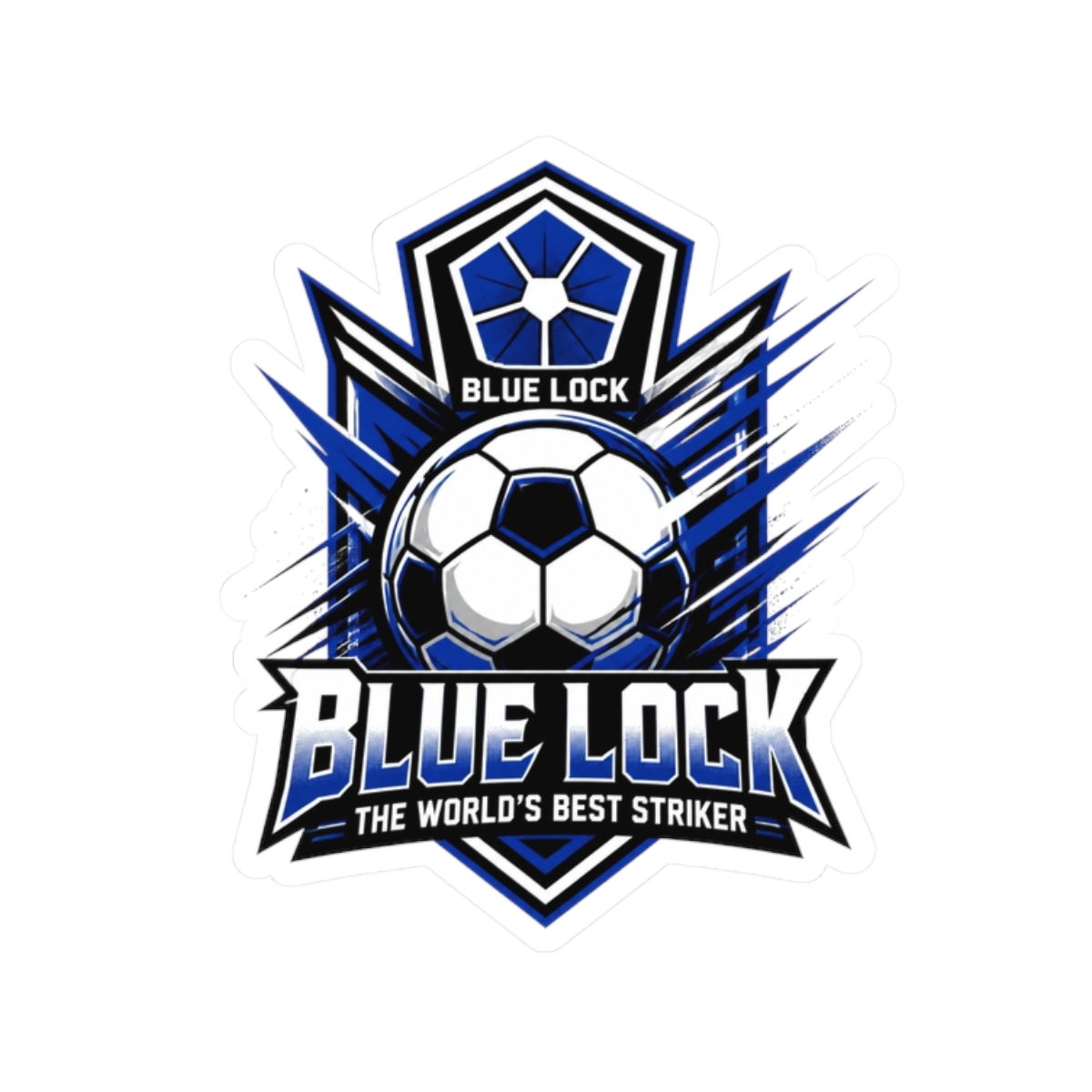 Blue Lock Top Sticker - Official Stickers merchandise