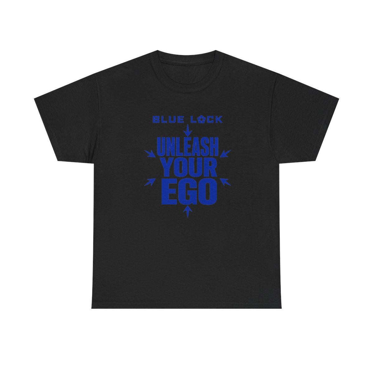 Blue Lock "Unleash Your Ego" Unisex Tee - alternate angle 2, merchandise