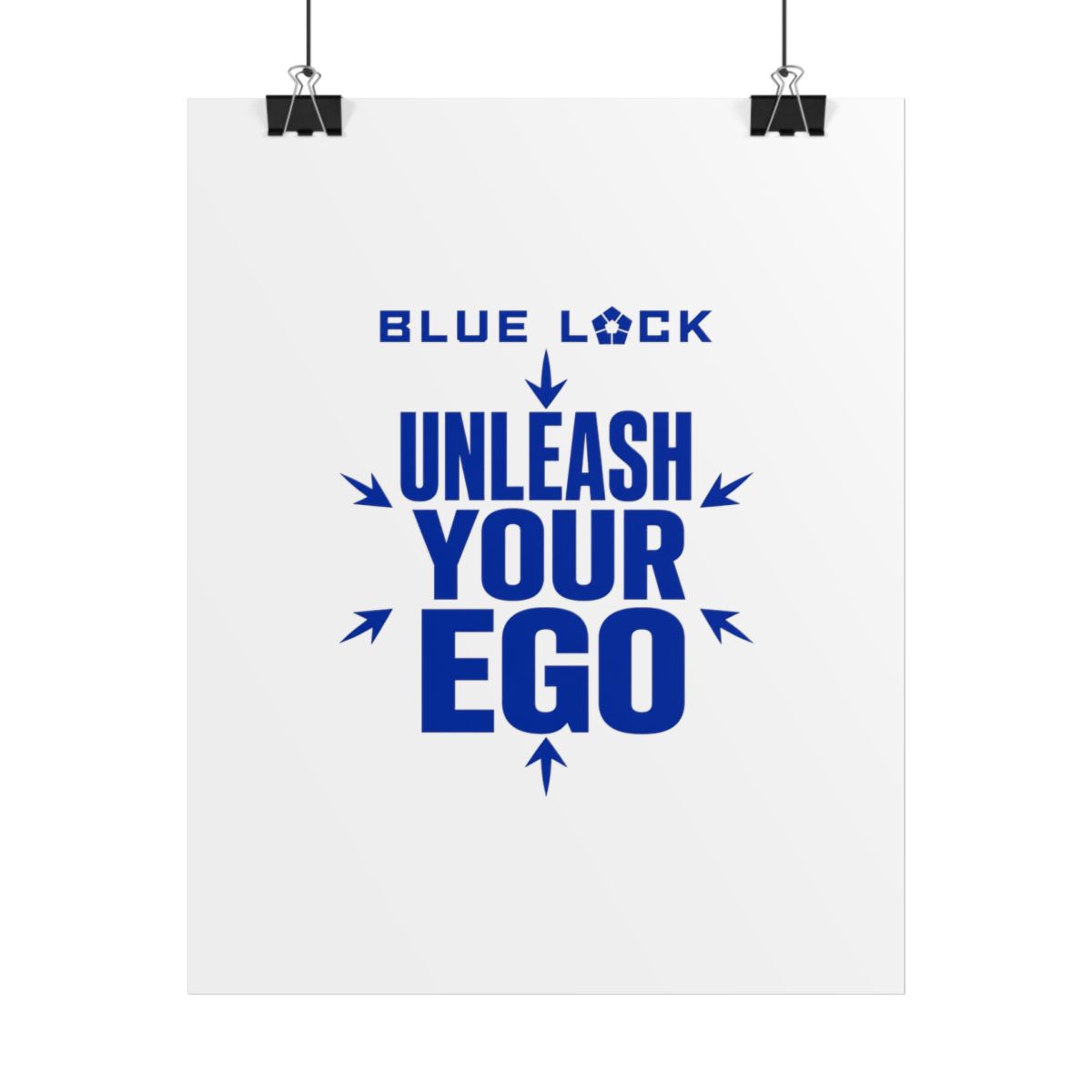 Blue Lock "Unleash Your Ego" Poster