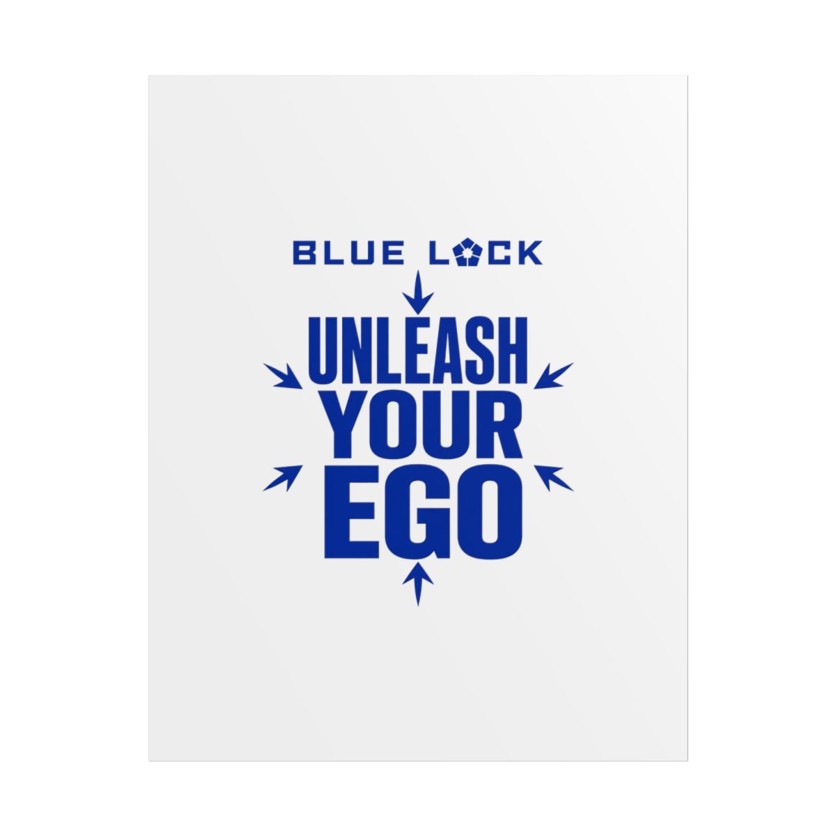 Blue Lock "Unleash Your Ego" Poster - alternate angle 1, merchandise