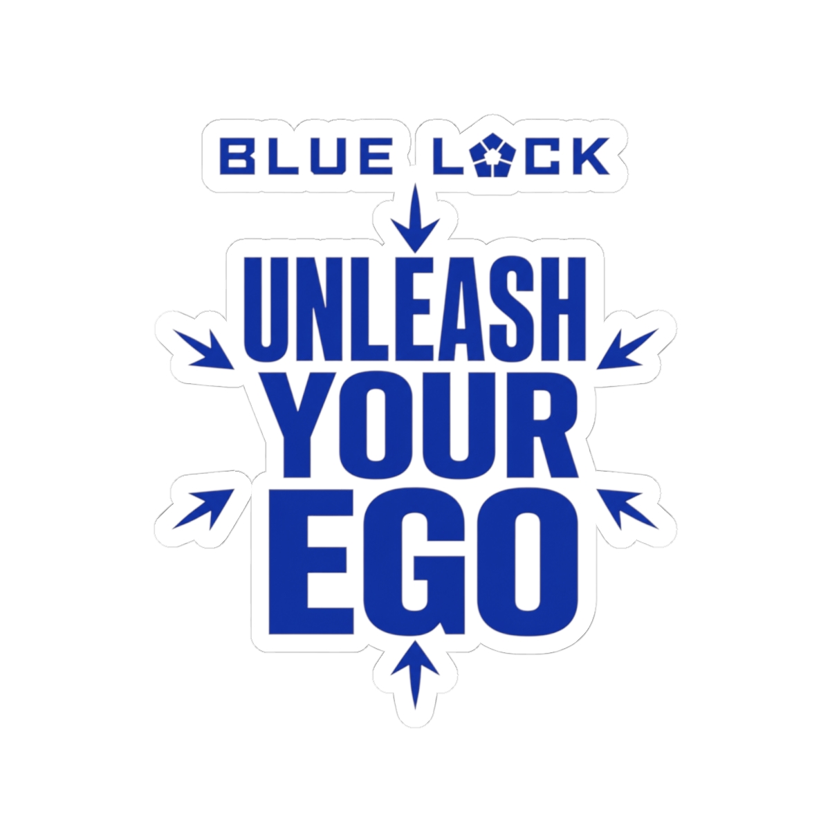 Blue Lock "Unleash Your Ego" Sticker