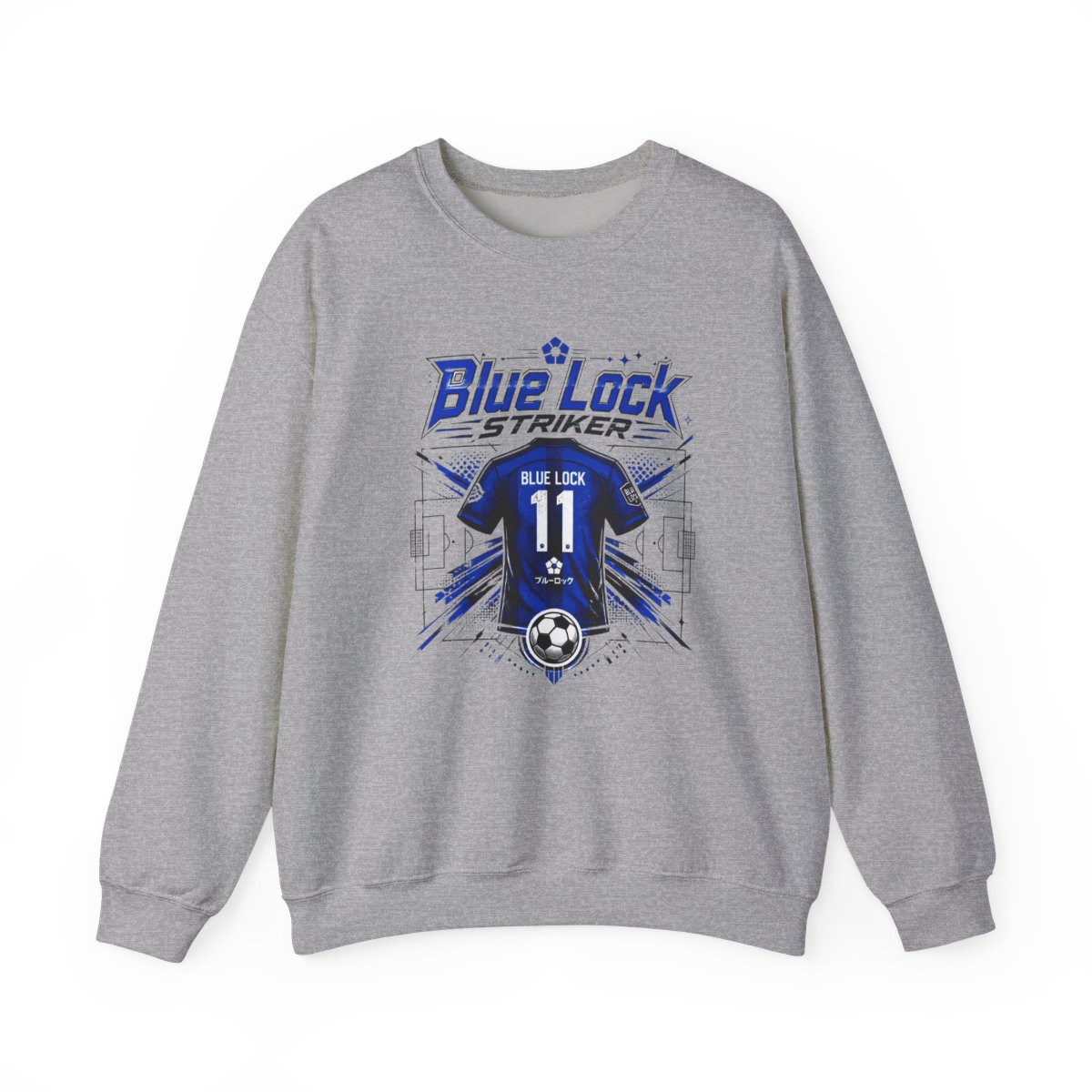Blue Lock "Blue Lock Striker" Crewneck