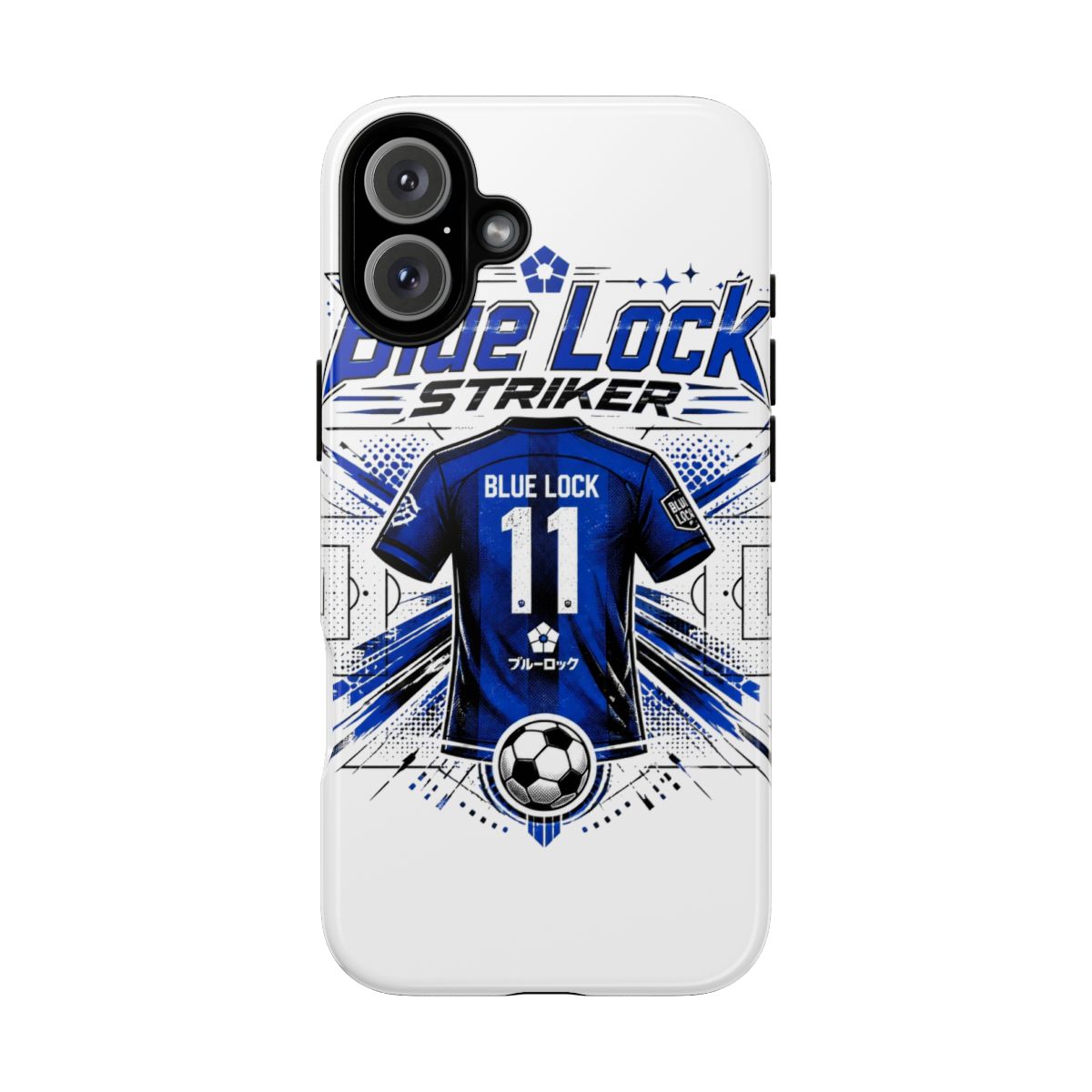 Blue Lock "Blue Lock Striker" Phone Case - alternate angle 1, merchandise