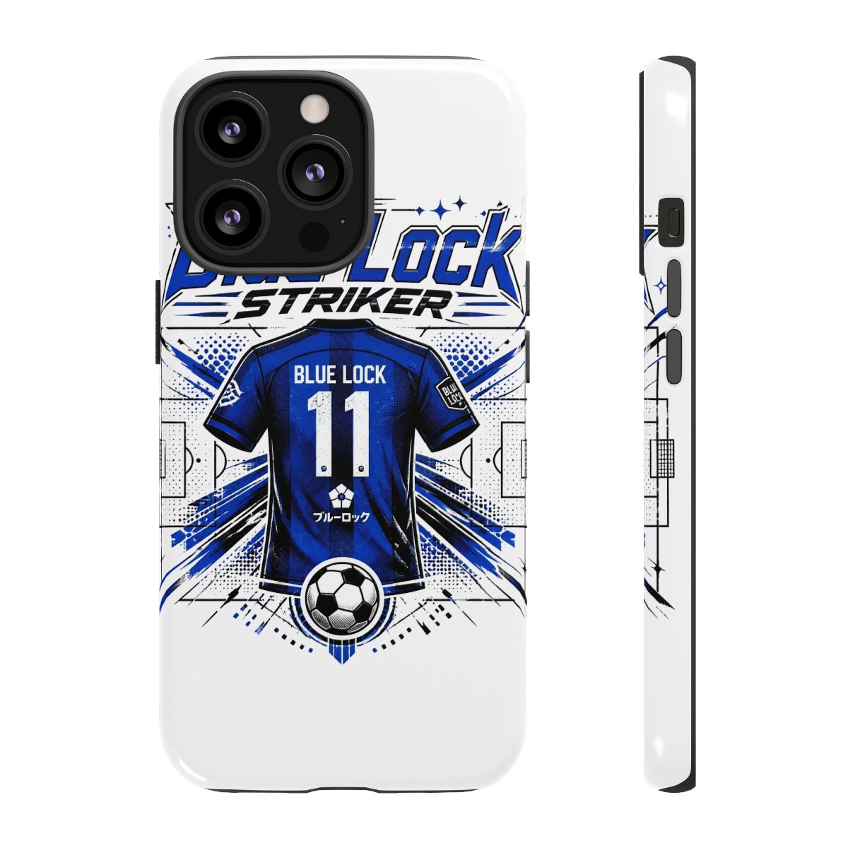 Blue Lock "Blue Lock Striker" Phone Case - alternate angle 4, merchandise
