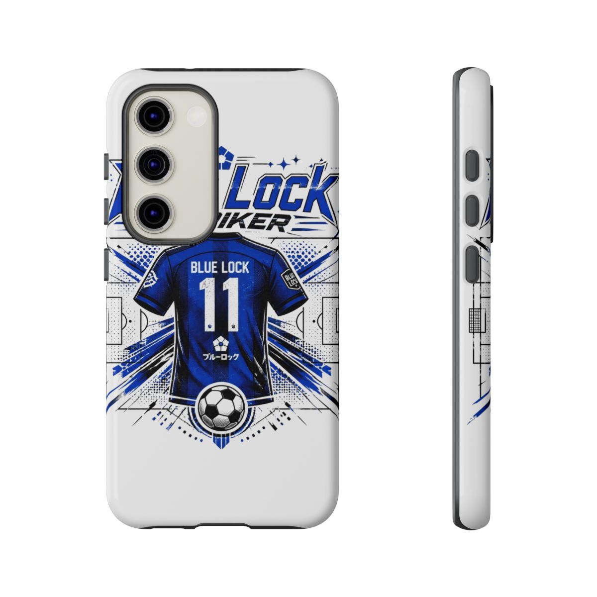 Blue Lock "Blue Lock Striker" Phone Case - alternate angle 5, merchandise