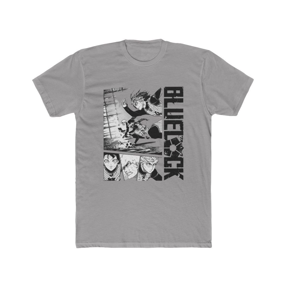 Blue Lock Main Four Team T Shirt - alternate angle 2, merchandise