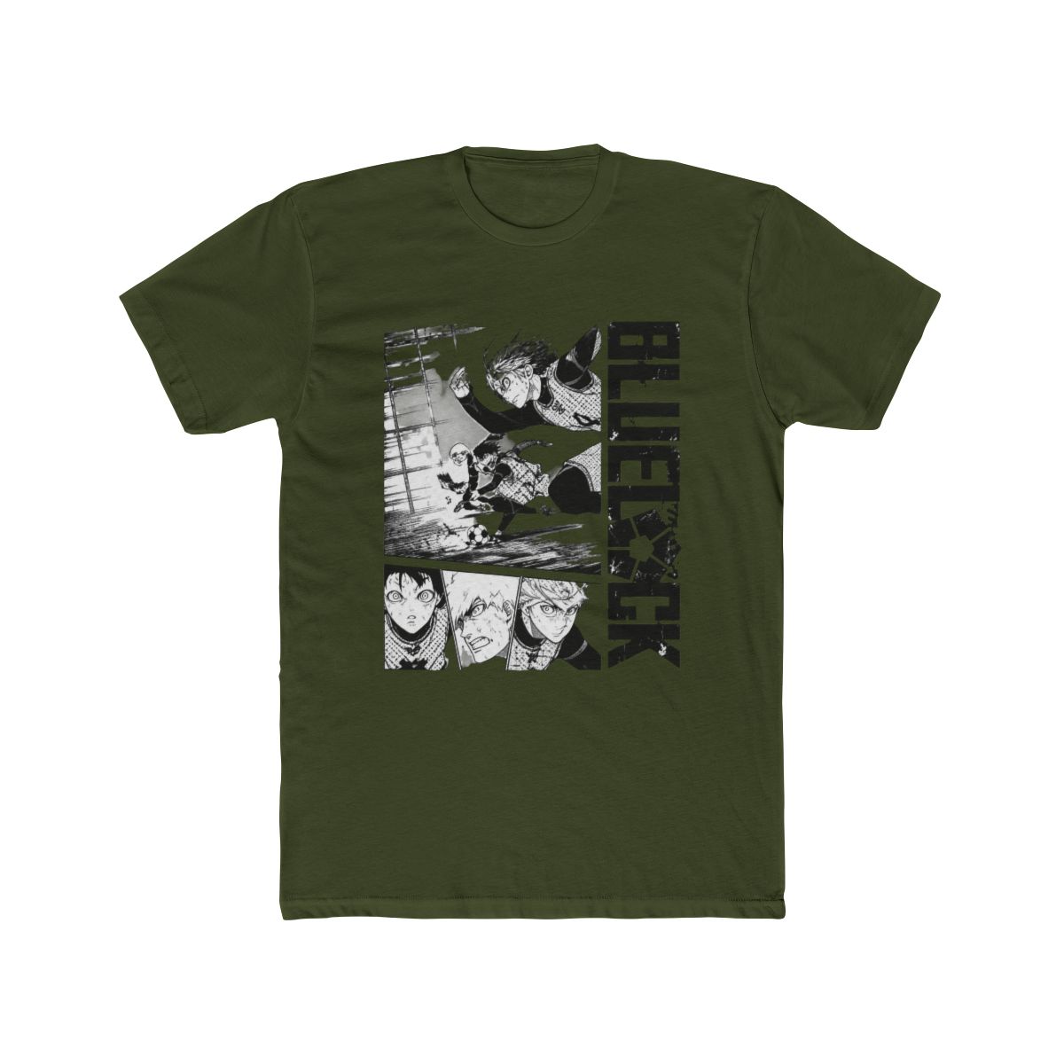 Blue Lock Main Four Team T Shirt - alternate angle 5, merchandise