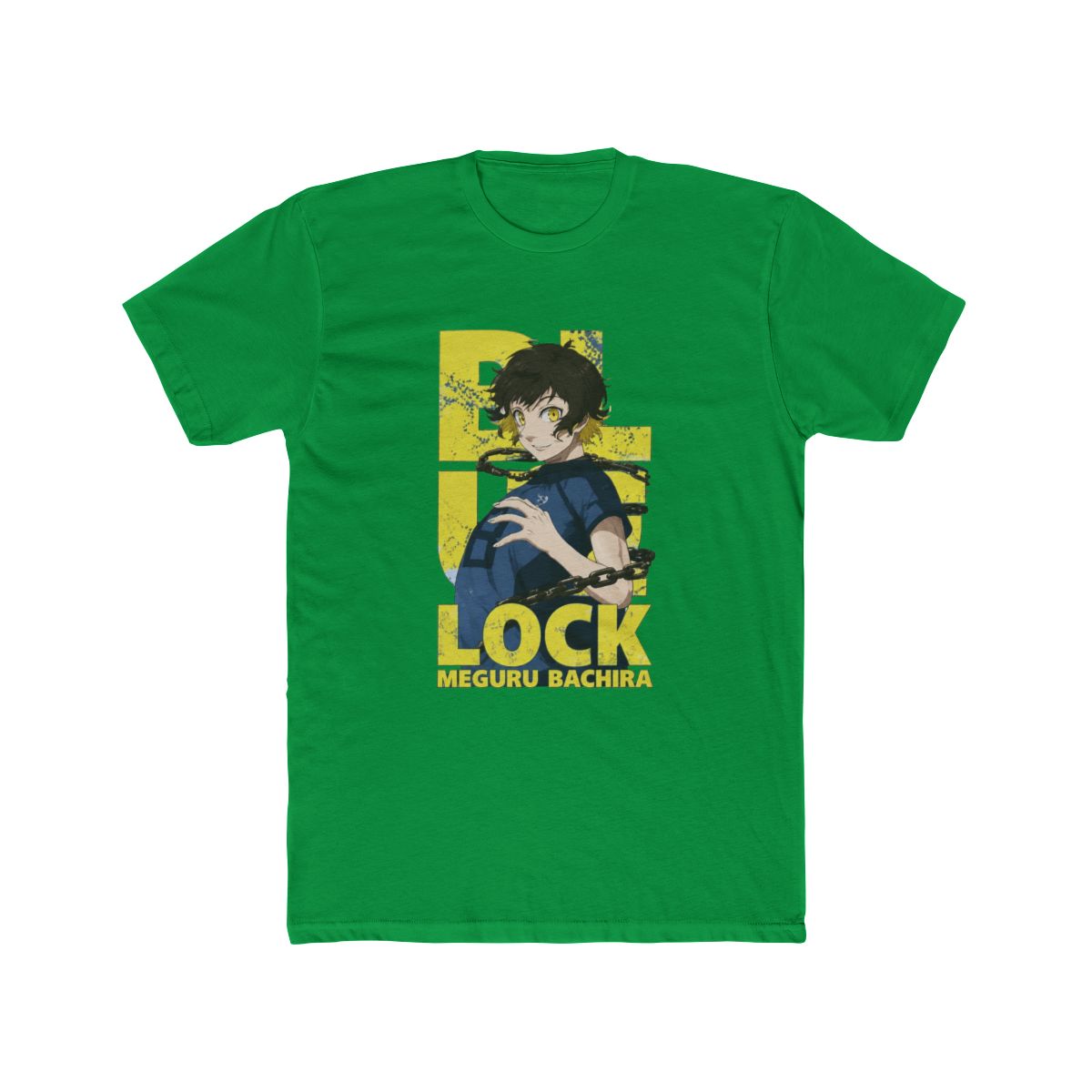 Blue Lock Meguru Bachira Big & Tall T Shirt - alternate angle 4, merchandise