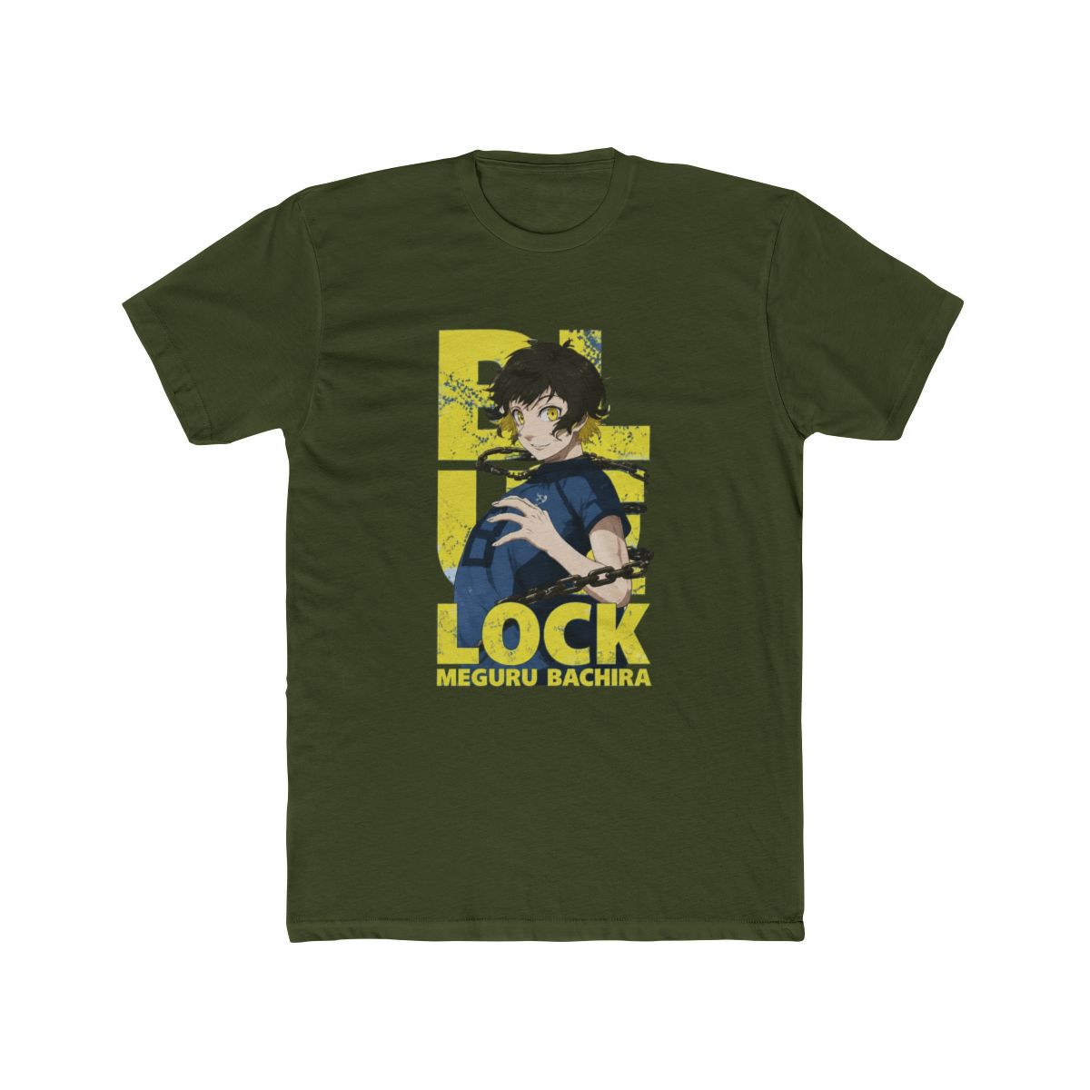 Blue Lock Meguru Bachira Big & Tall T Shirt - alternate angle 3, merchandise