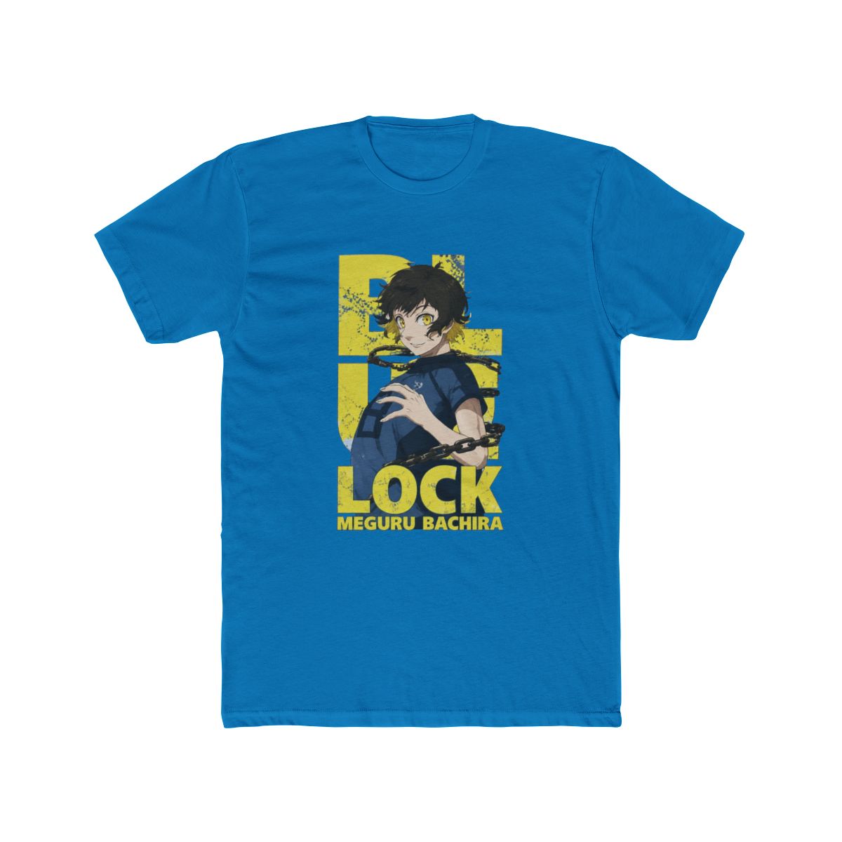 Blue Lock Meguru Bachira Big & Tall T Shirt - alternate angle 5, merchandise