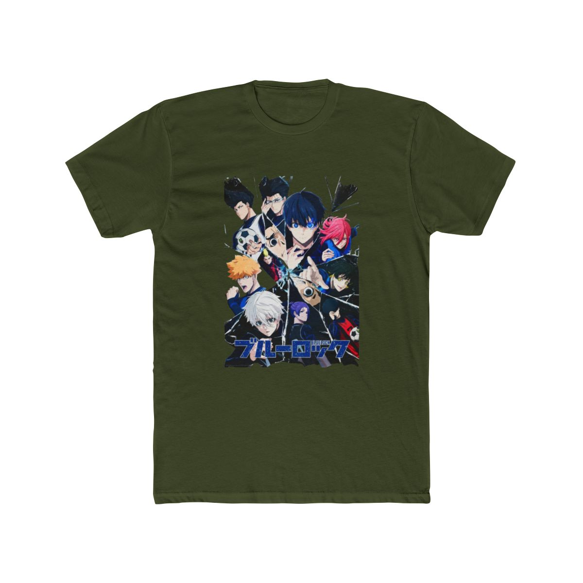 Blue Lock T Shirt - alternate angle 4, merchandise