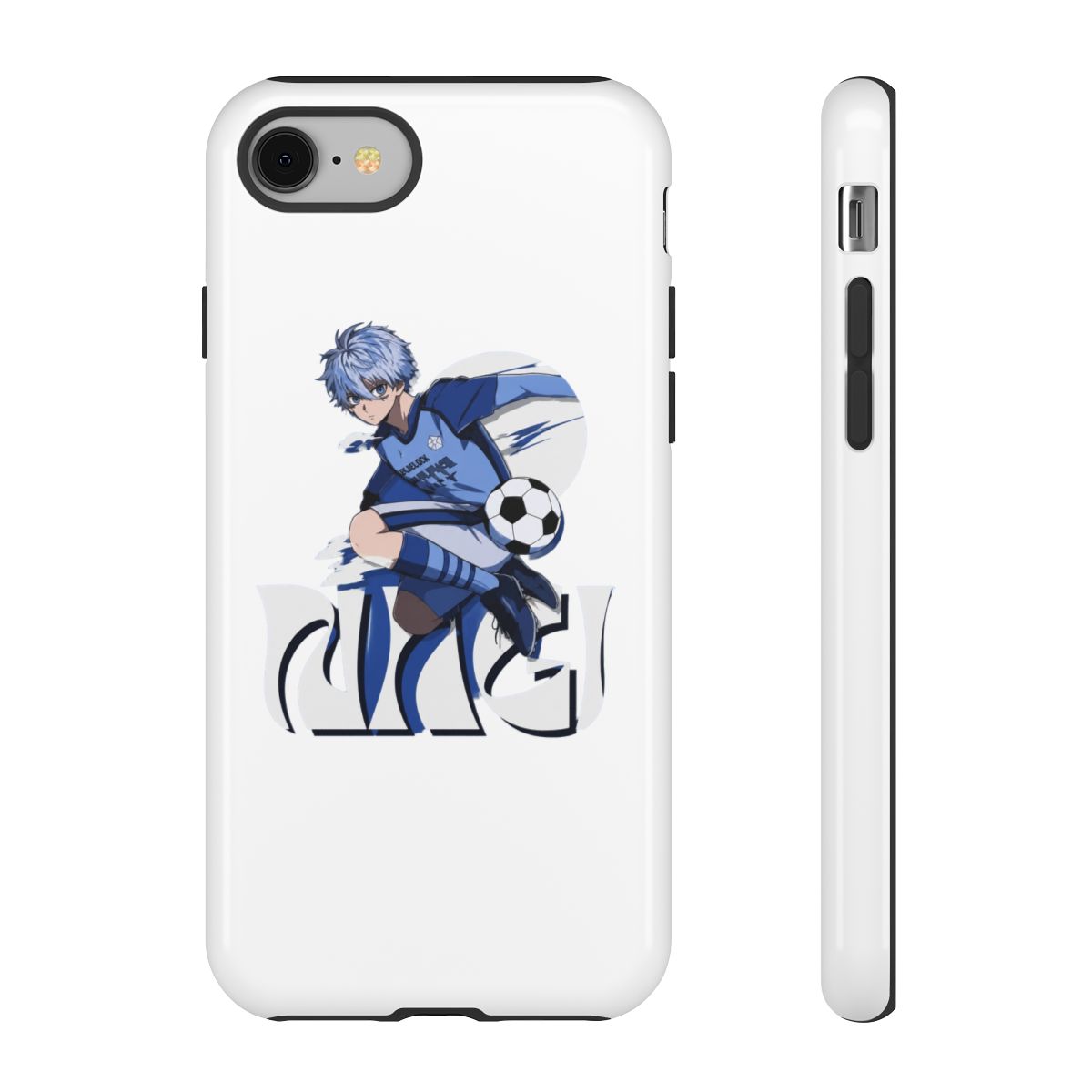 seishirou Nagi fan art design anime blue lock Phone Case