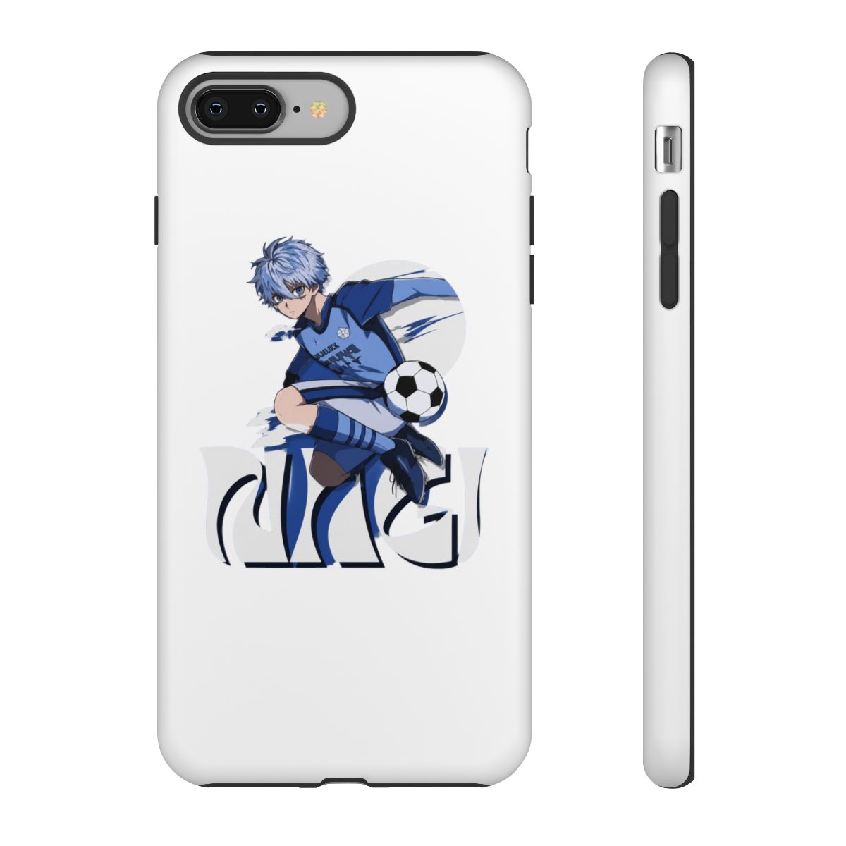 seishirou Nagi fan art design anime blue lock Phone Case - alternate angle 3, merchandise