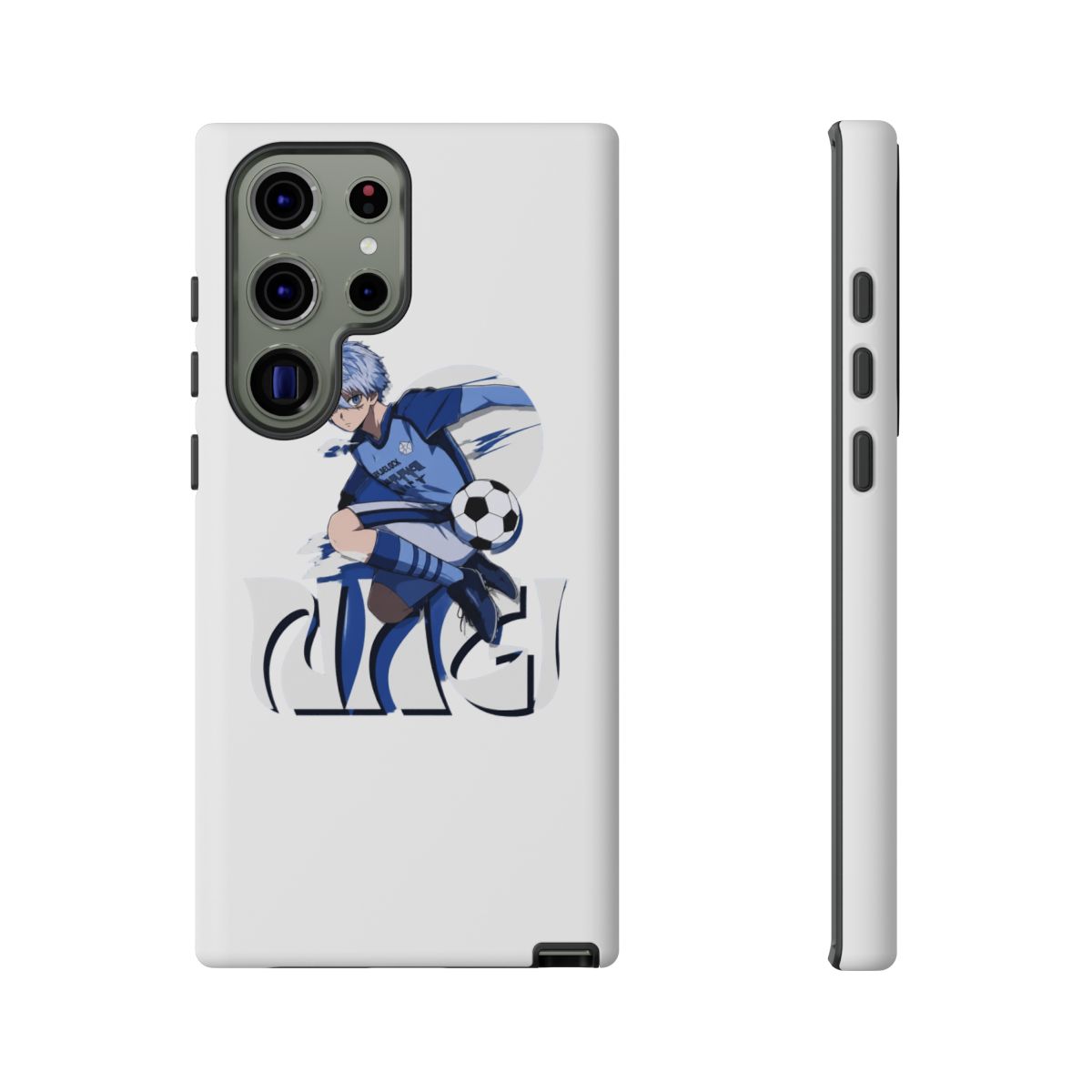 seishirou Nagi fan art design anime blue lock Phone Case - alternate angle 3, merchandise
