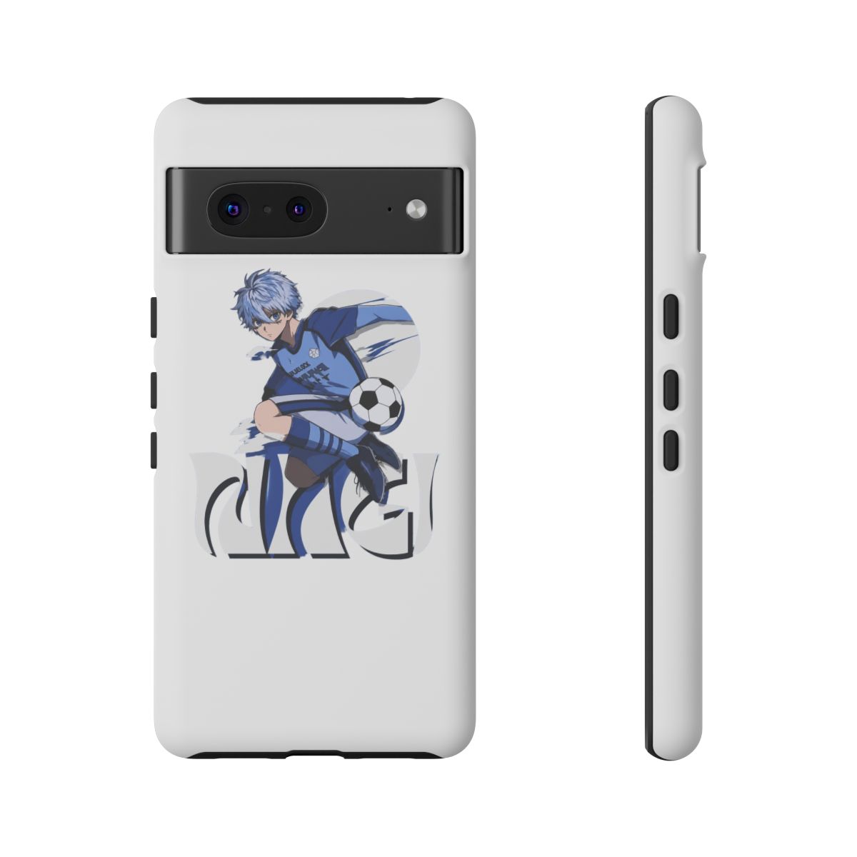 seishirou Nagi fan art design anime blue lock Phone Case - alternate angle 5, merchandise