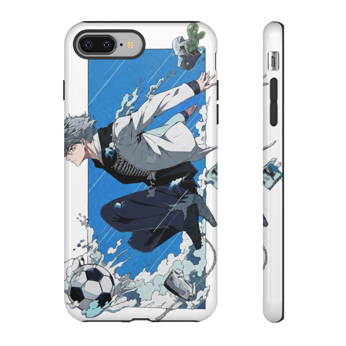 seishirou Nagi from anime blue lock Phone Case