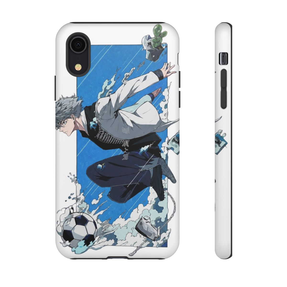 seishirou Nagi from anime blue lock Phone Case - alternate angle 3, merchandise