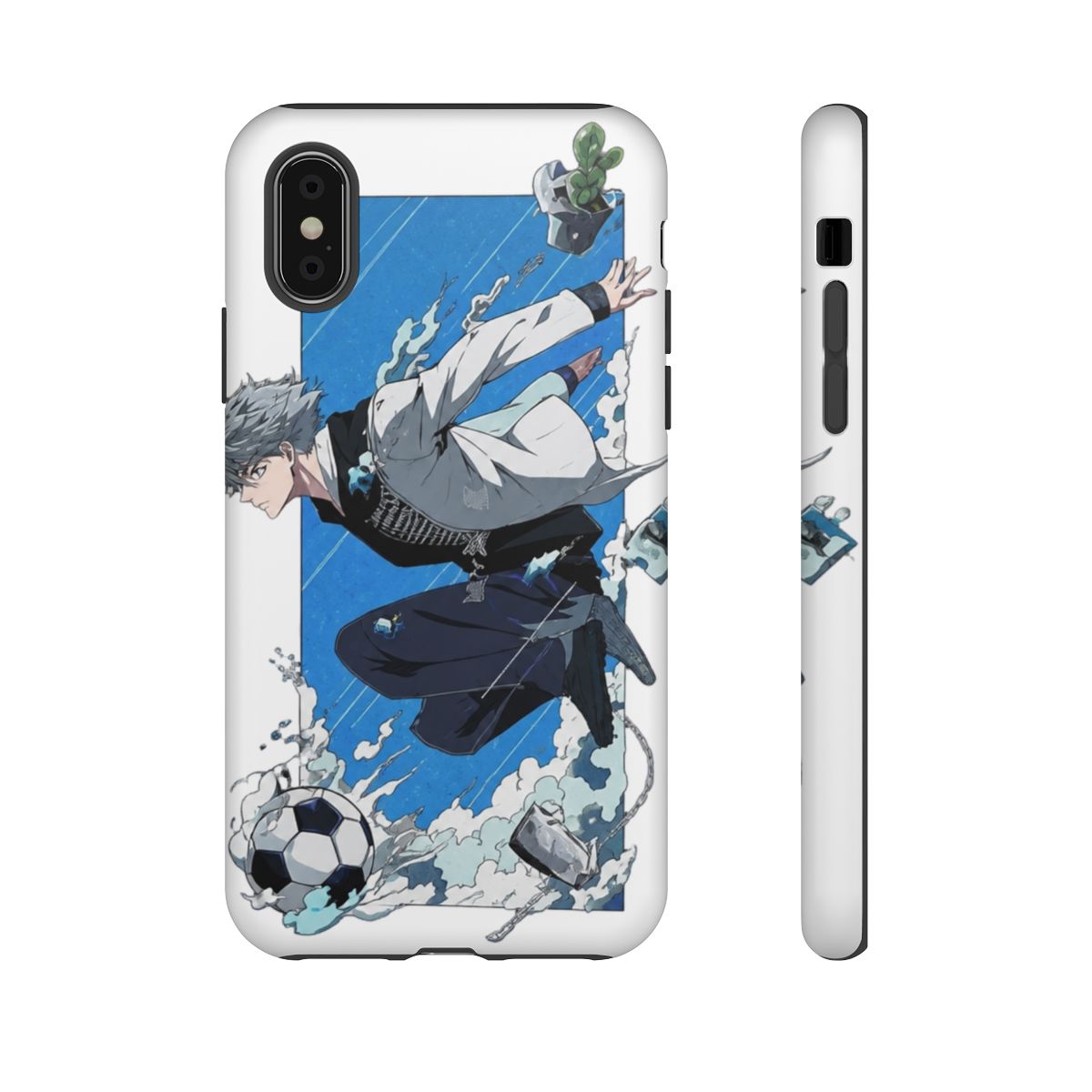 seishirou Nagi from anime blue lock Phone Case - alternate angle 5, merchandise