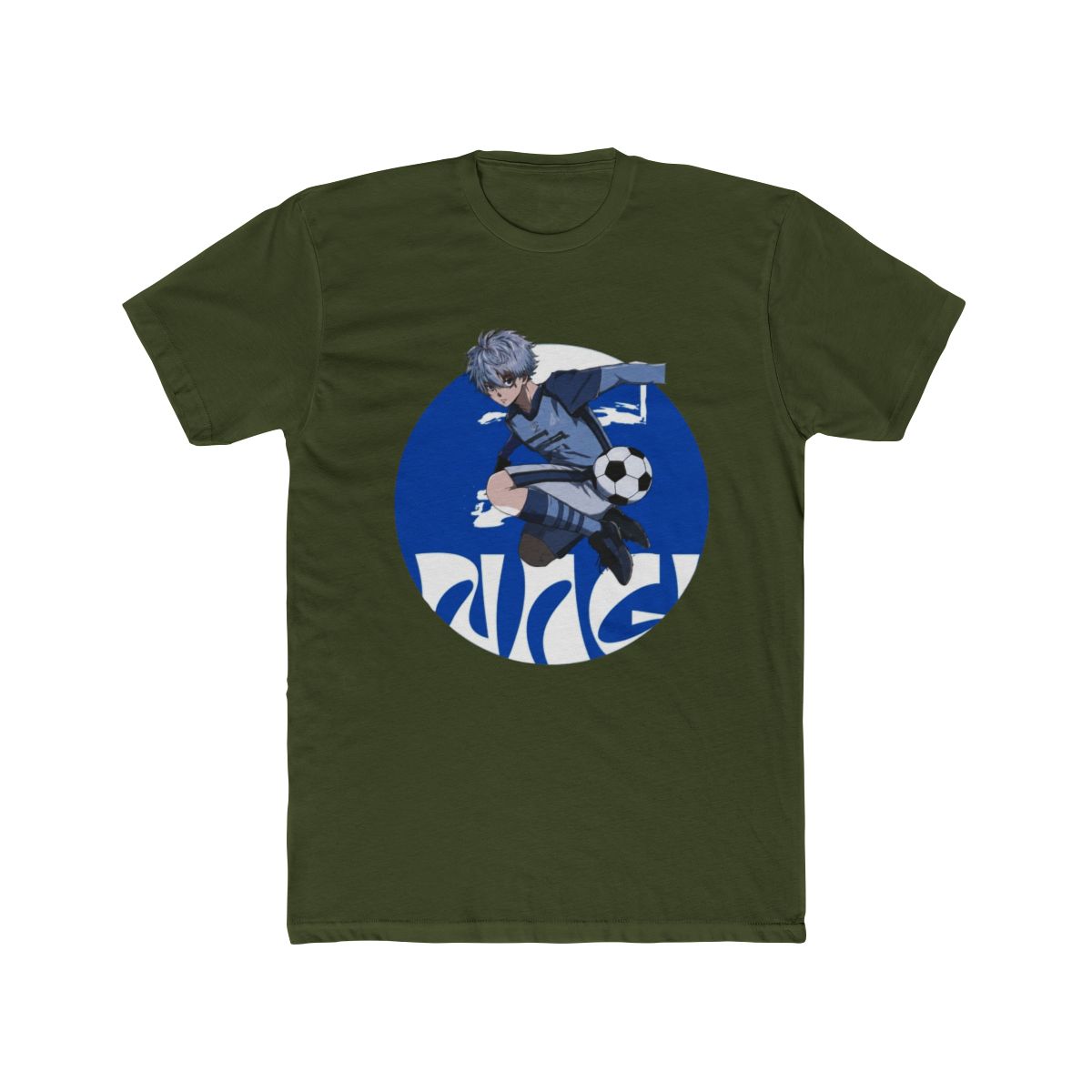seishirou Nagi cool design from anime blue lock T Shirt - alternate angle 3, merchandise