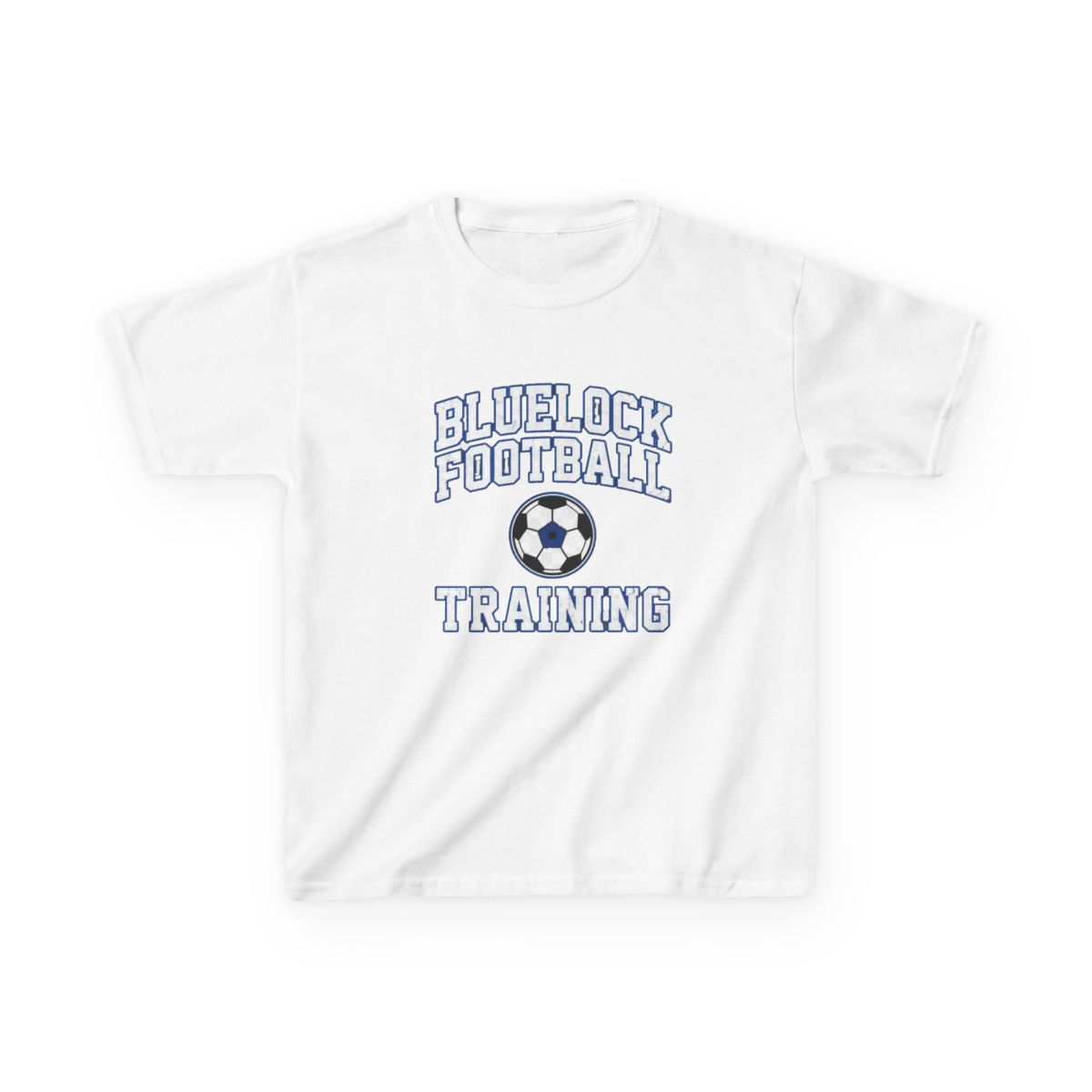 Blue Lock Football Training Kids T-Shirt - alternate angle 3, merchandise