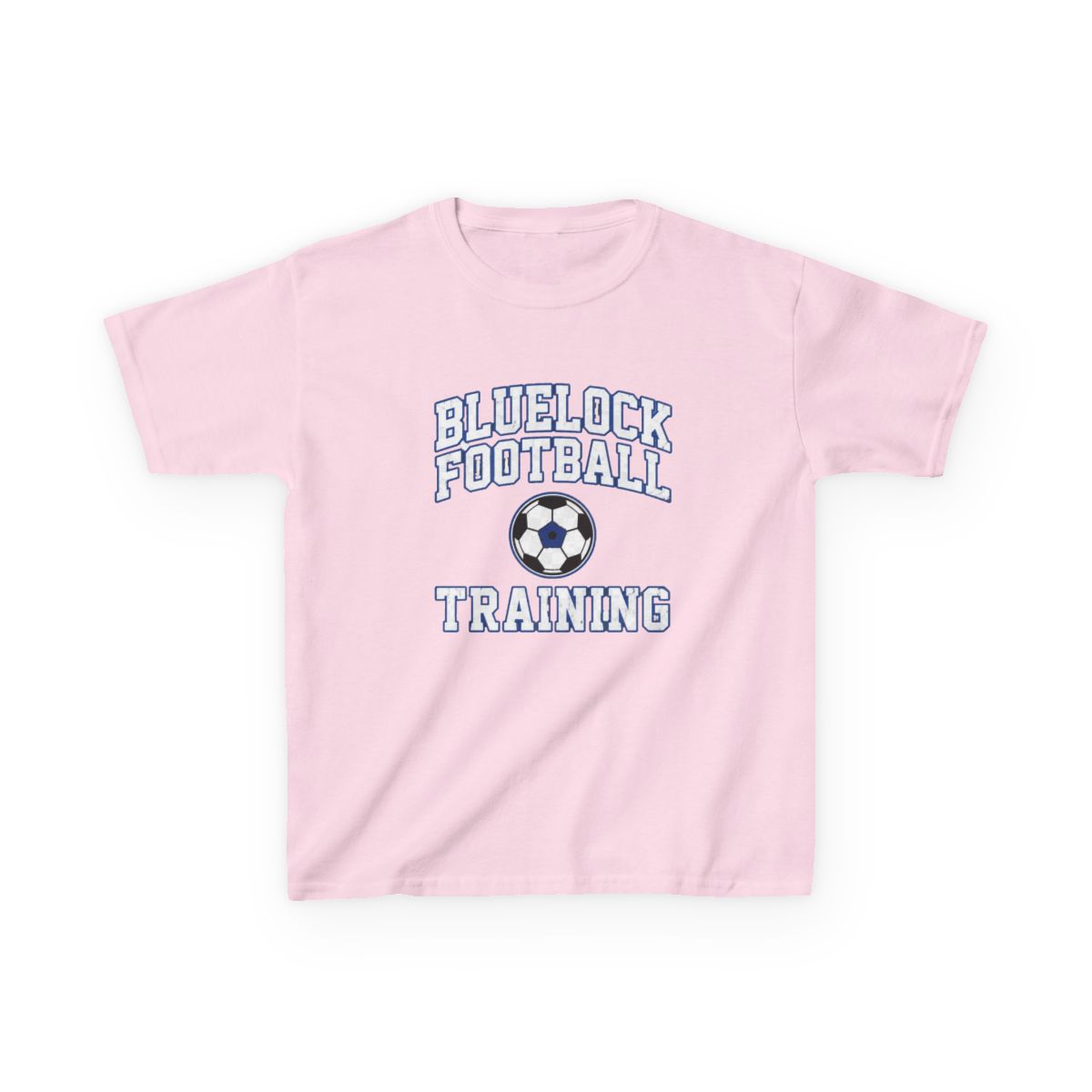 Blue Lock Football Training Kids T-Shirt - alternate angle 2, merchandise