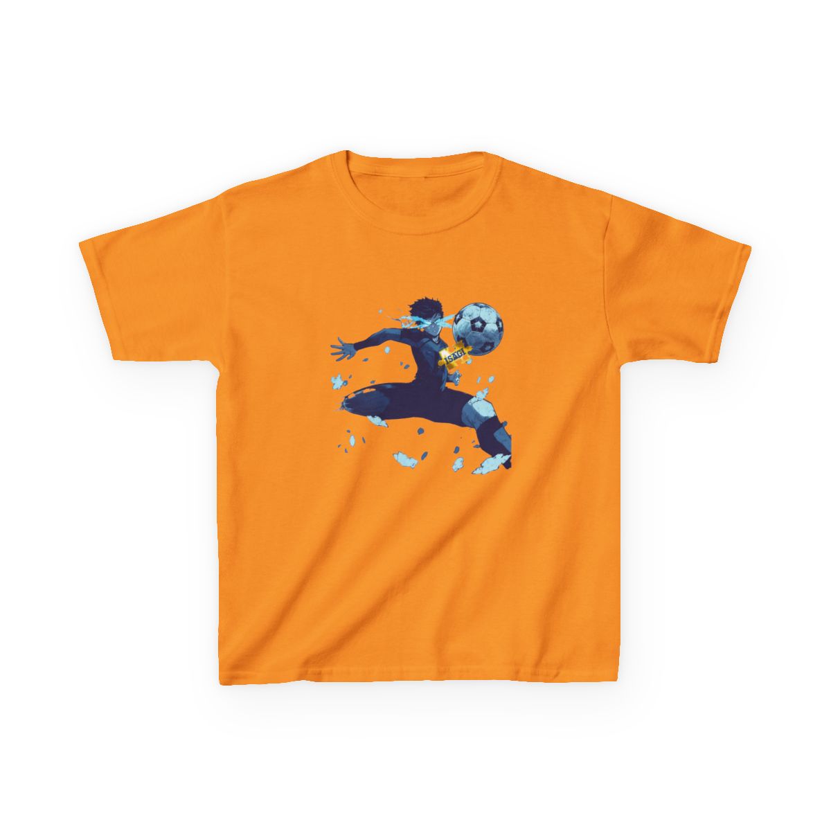 Isagi Yoichi - Blue Lock Kids T-Shirt - alternate angle 4, merchandise