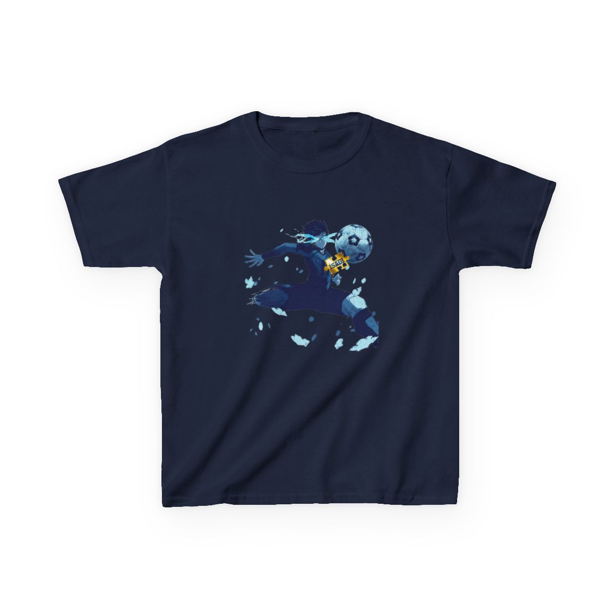 Isagi Yoichi - Blue Lock Kids T-Shirt - alternate angle 3, merchandise