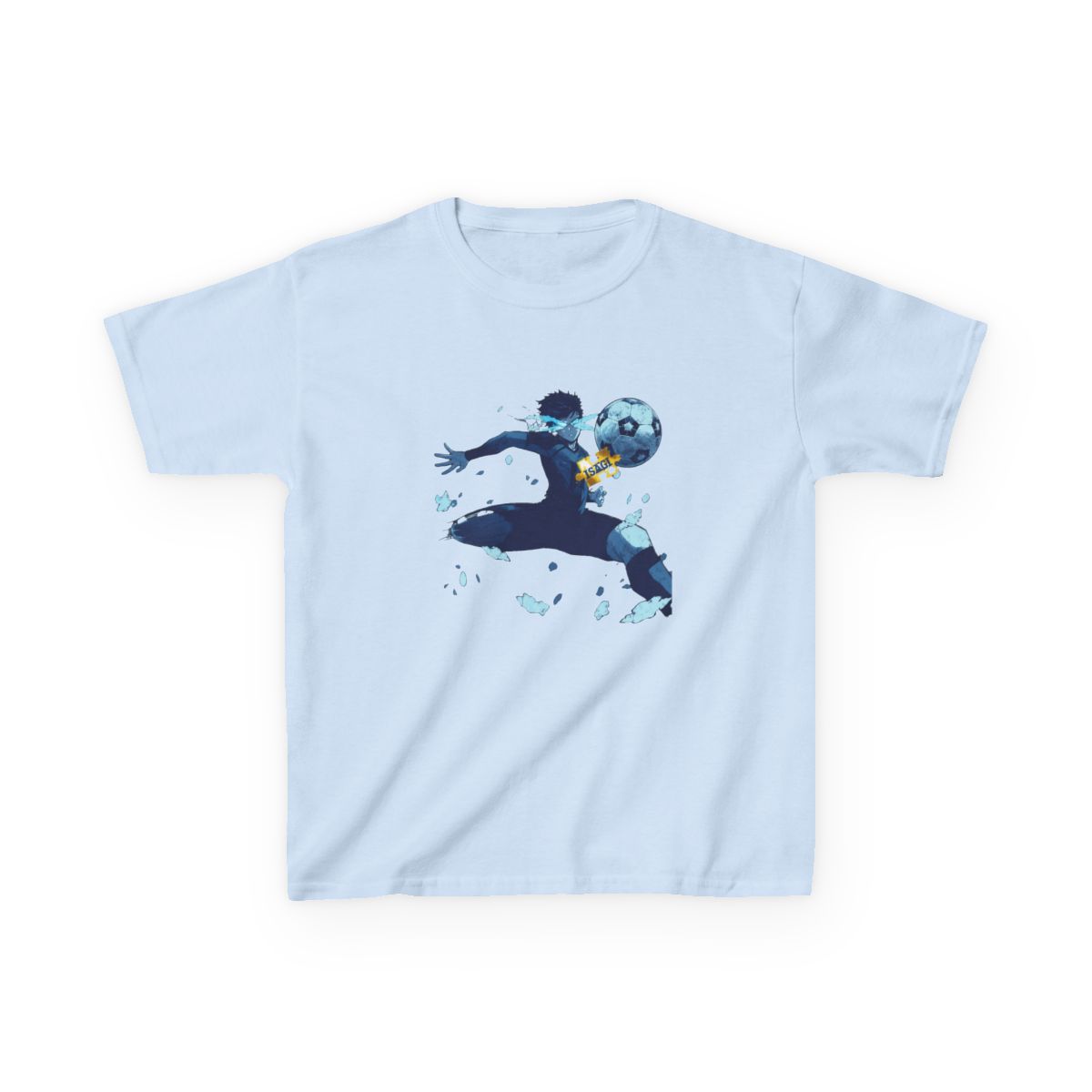 Isagi Yoichi - Blue Lock Kids T-Shirt - alternate angle 5, merchandise