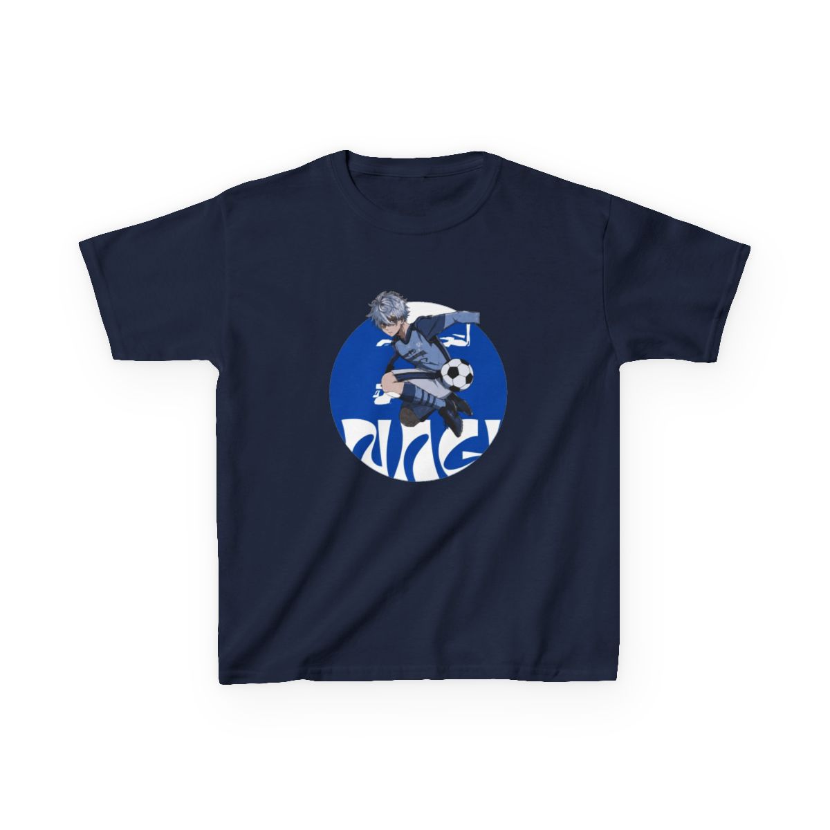 seishirou Nagi cool design from anime blue lock Kids T-Shirt - alternate angle 4, merchandise