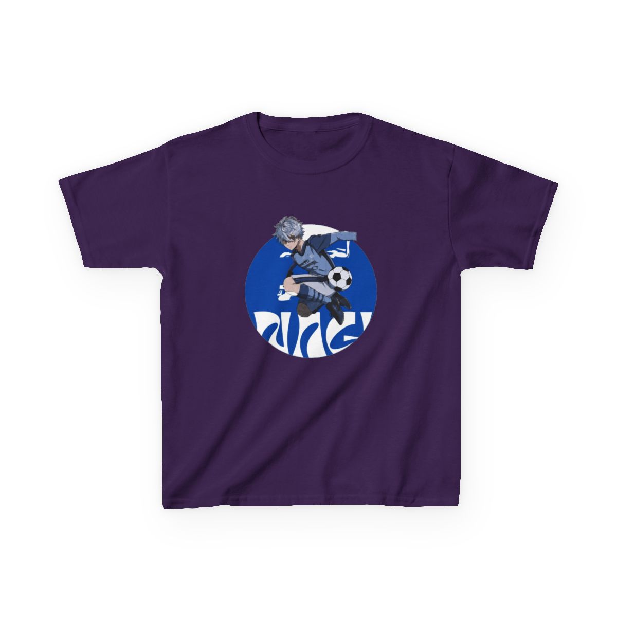 seishirou Nagi cool design from anime blue lock Kids T-Shirt - alternate angle 5, merchandise
