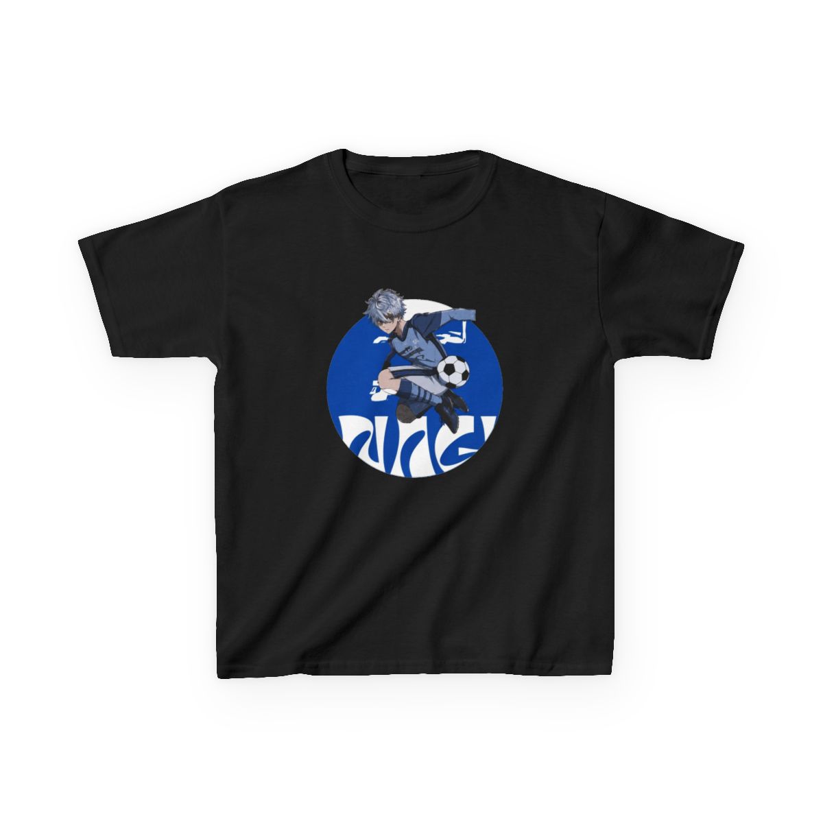 seishirou Nagi cool design from anime blue lock Kids T-Shirt - alternate angle 5, merchandise