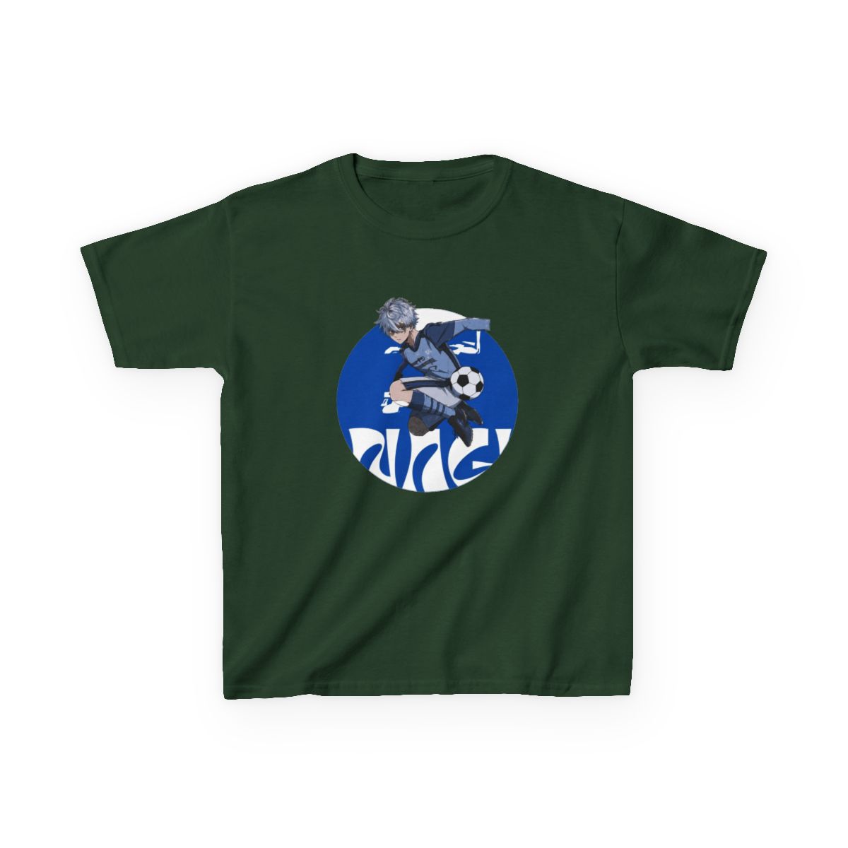 seishirou Nagi cool design from anime blue lock Kids T-Shirt - alternate angle 3, merchandise
