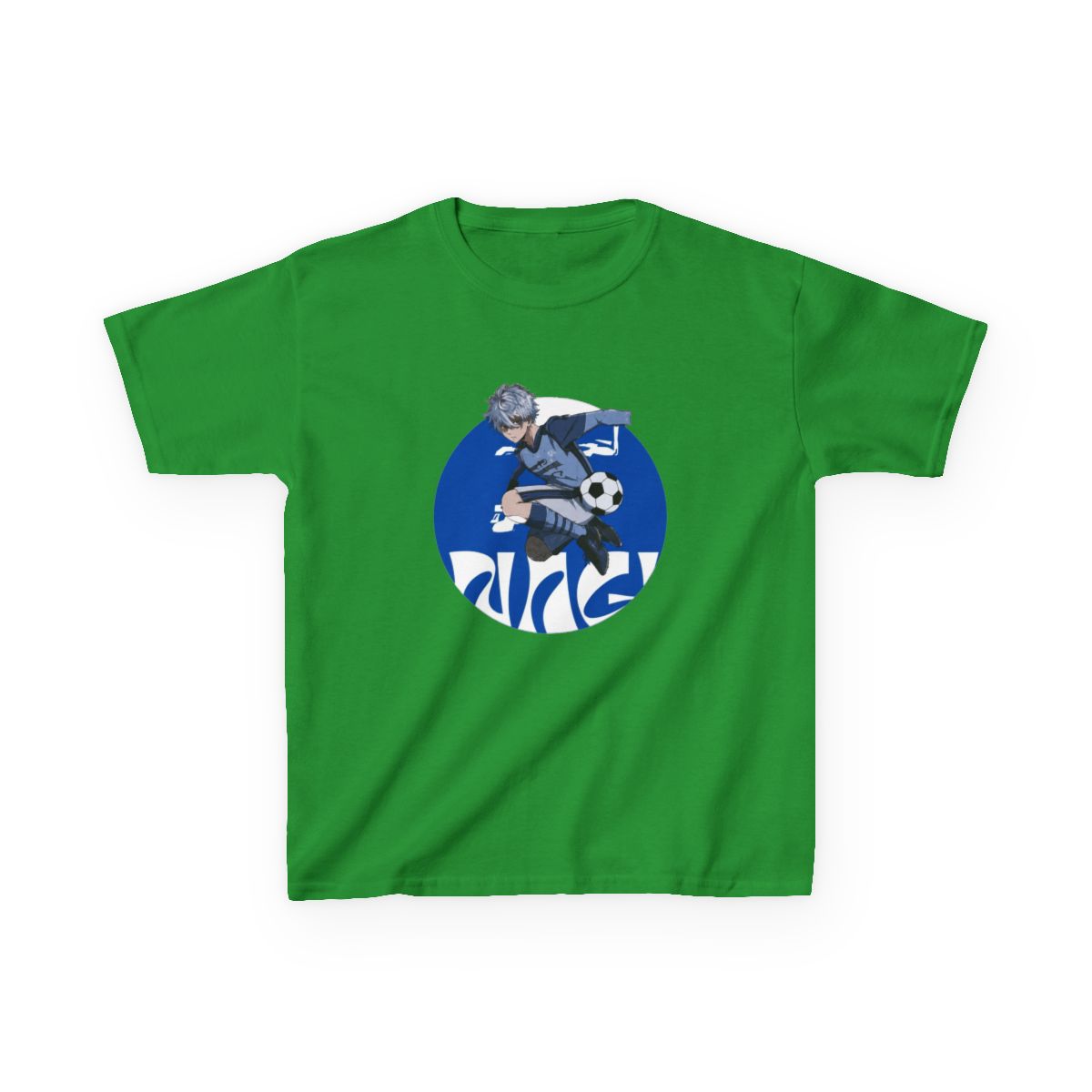 seishirou Nagi cool design from anime blue lock Kids T-Shirt - alternate angle 2, merchandise
