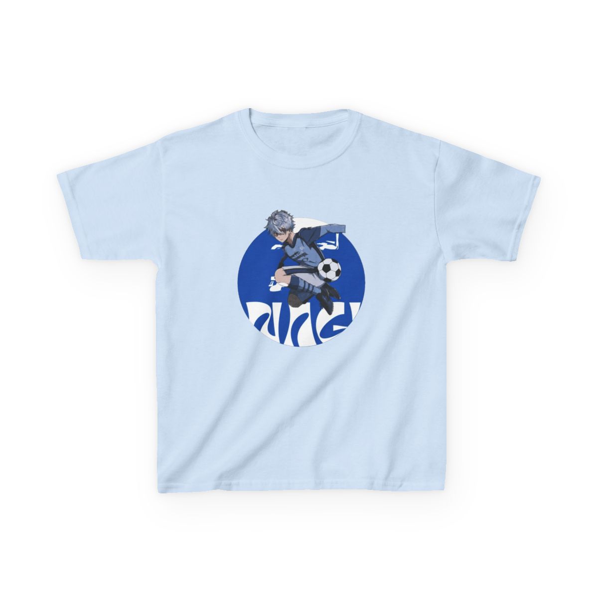 seishirou Nagi cool design from anime blue lock Kids T-Shirt - alternate angle 3, merchandise