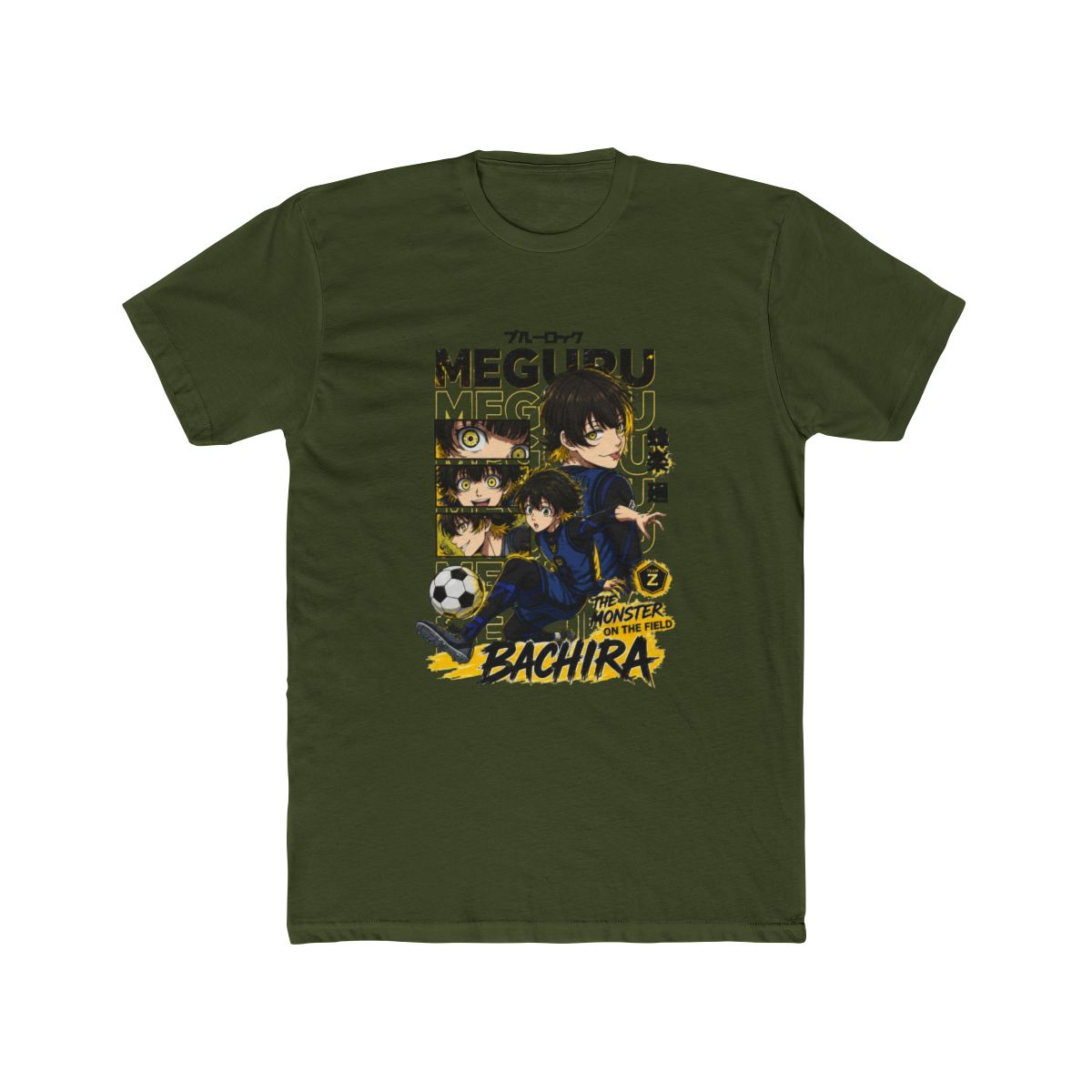 Blue Lock - Meguru Bachira #010 T Shirt - alternate angle 2, merchandise