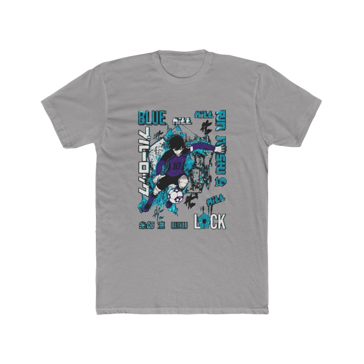 Blue Lock Rin Itoshi Anime Soccer Manga Fandom T Shirt
